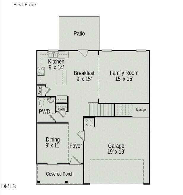 First Floor - 90 Pink Geranium Drive, Benson, NC 27504