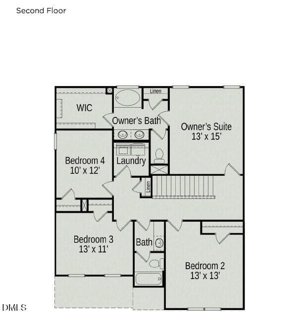 Second Floor - 90 Pink Geranium Drive, Benson, NC 27504, Benson