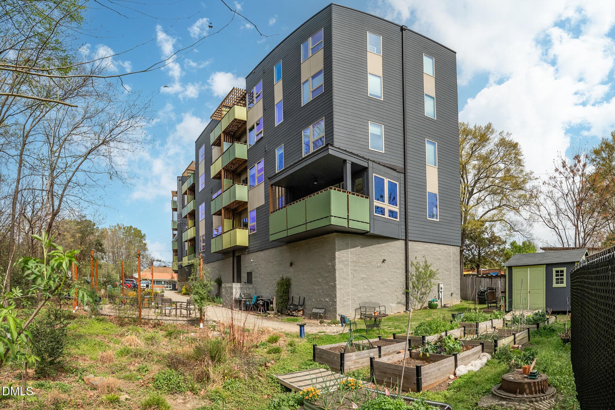 Back of Structure - 610 Trent Drive 302, Durham, NC 27705