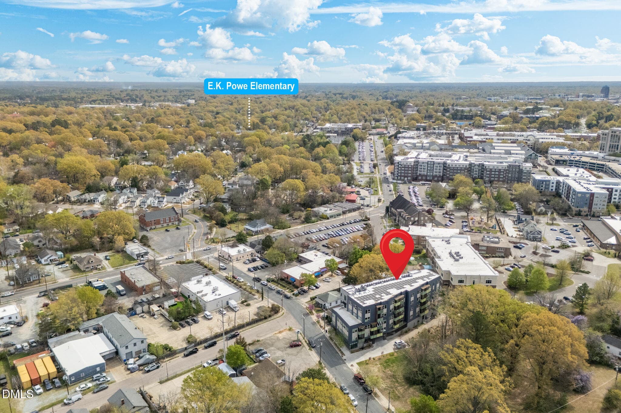 Aerial View - 610 Trent Drive 302, Durham, NC 27705