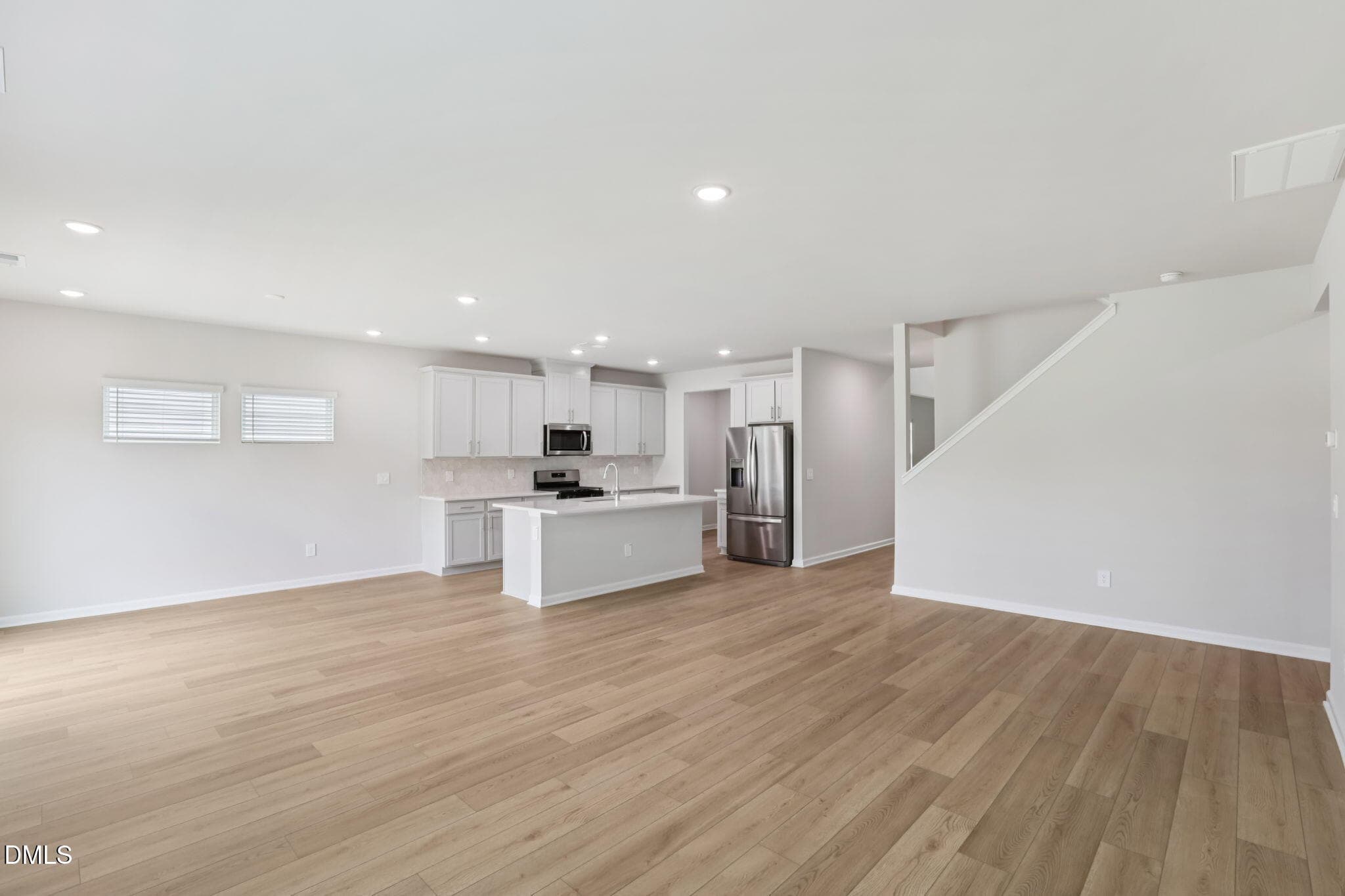 5 Kitchen and Living - 1241 Winding Spring Drive, Mebane, NC 27302