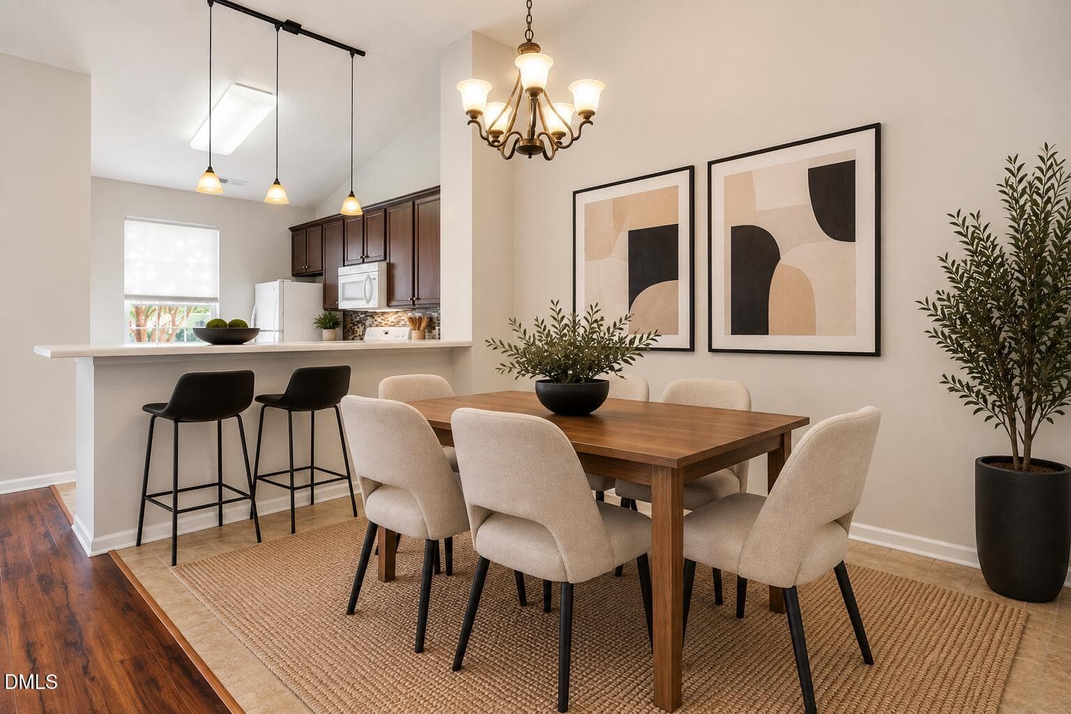 Dining/Kitchen - 512 Auburn Square Drive, Durham, NC 27713