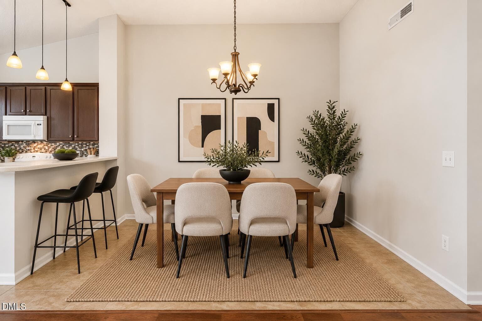 Dining Room - 512 Auburn Square Drive, Durham, NC 27713