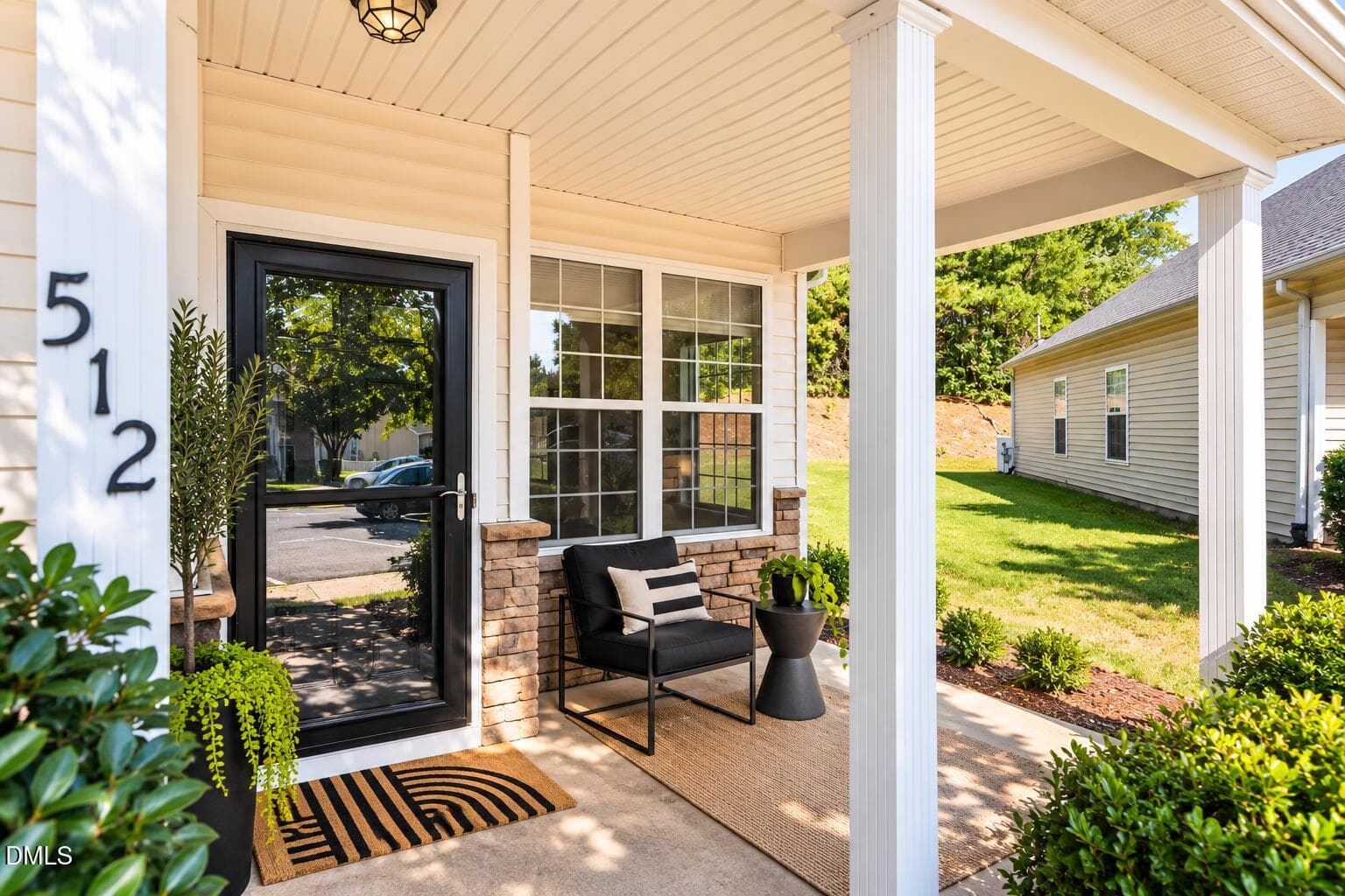 Inviting Front Porch - 512 Auburn Square Drive, Durham, NC 27713