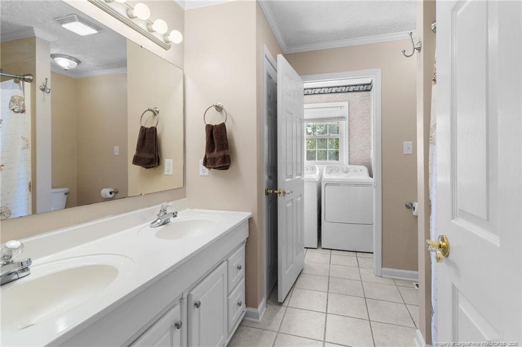 Hall bath - 1714 Joncee Drive, Eastover, NC 28312