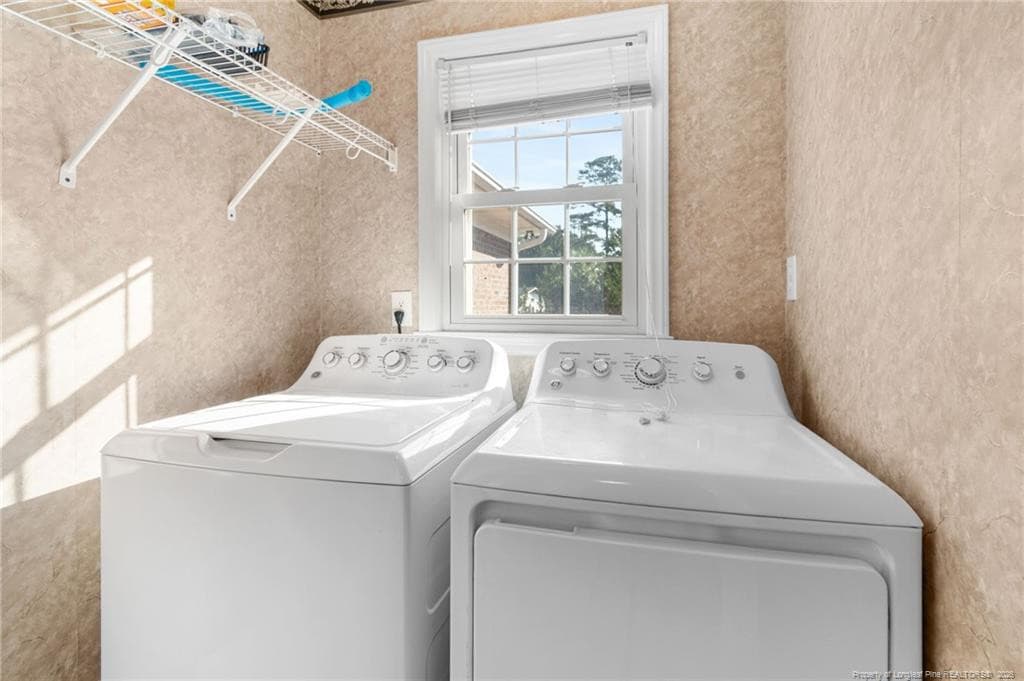 Laundry off hall bath - 1714 Joncee Drive, Eastover, NC 28312