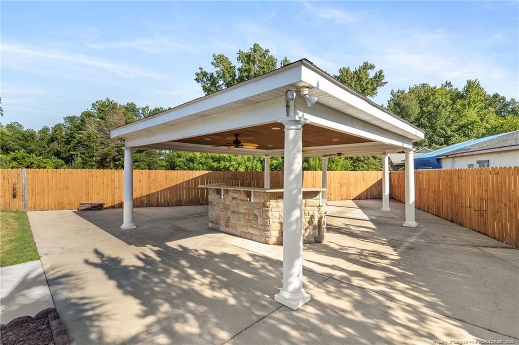 Outdoor grilling area - 1714 Joncee Drive, Eastover, NC 28312
