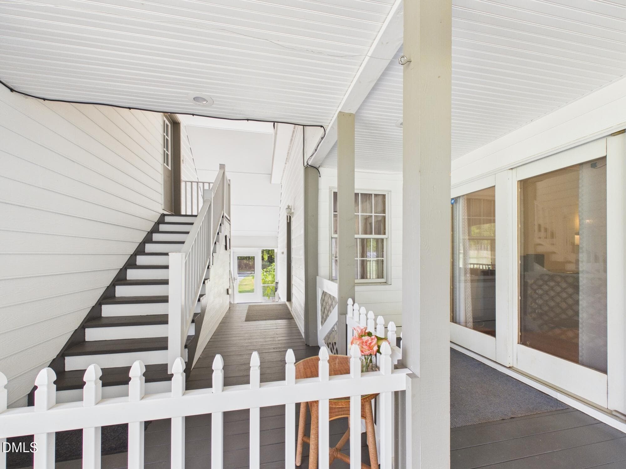 Apt stairs - 30 River Gorge Run, Rougemont, NC 27572
