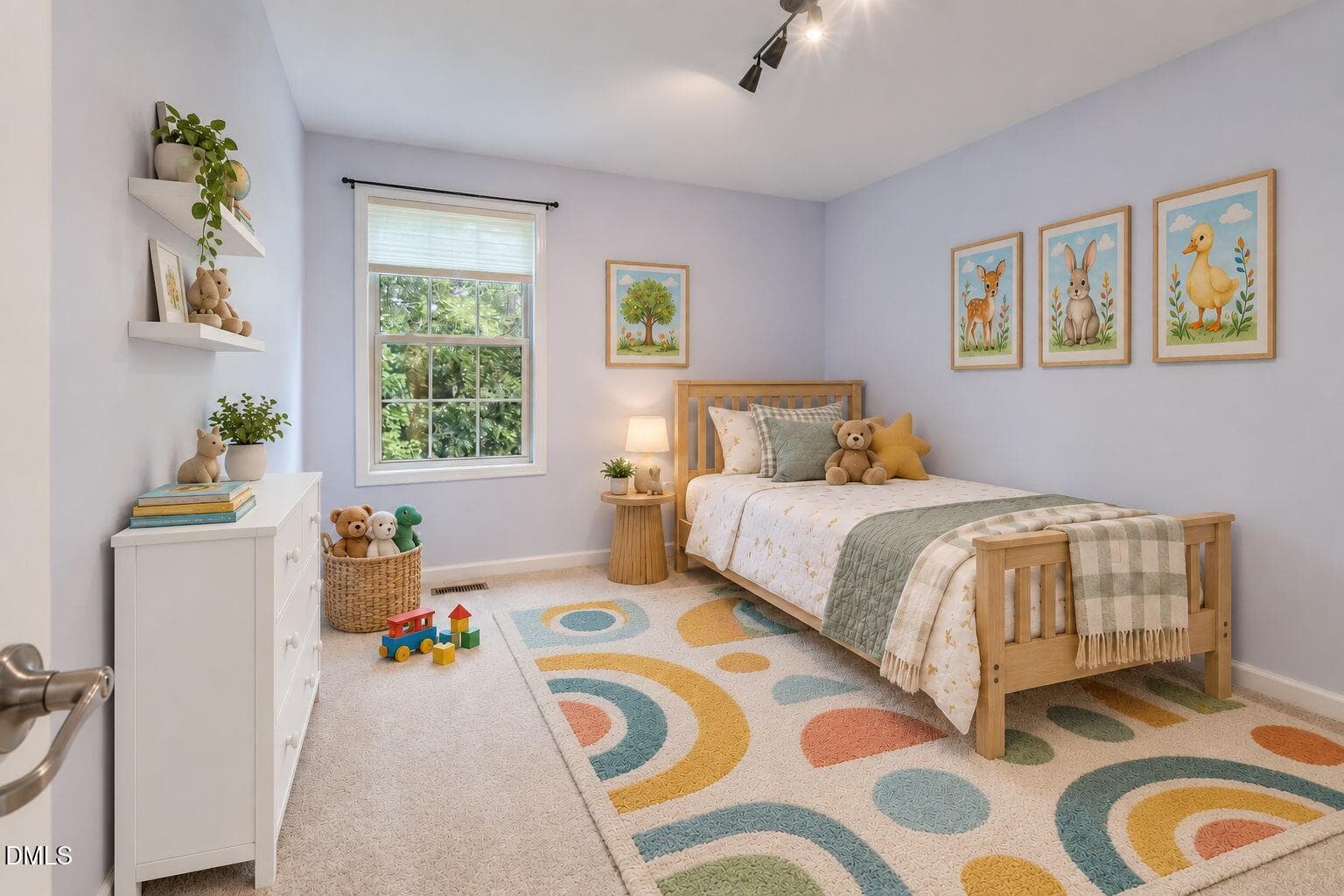 22-web-or-mls-longmont kids room - 2041 Longmont Drive, Wake Forest, NC 27587