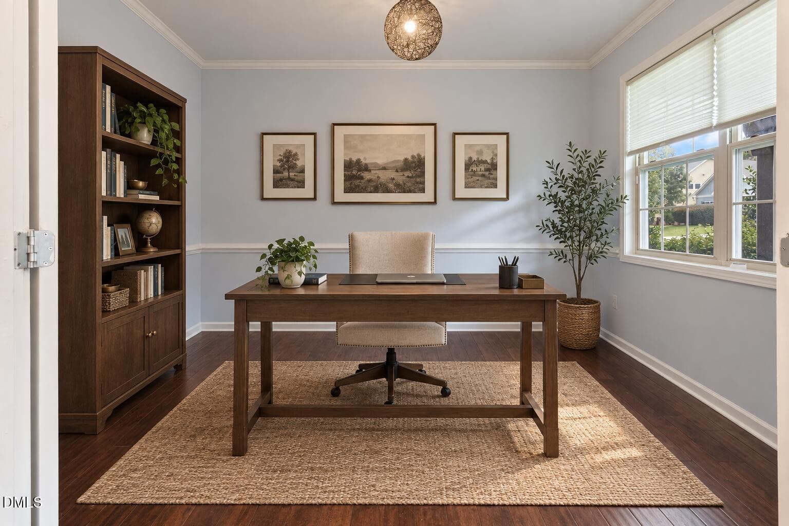 office virtual stage - 2041 Longmont Drive, Wake Forest, NC 27587