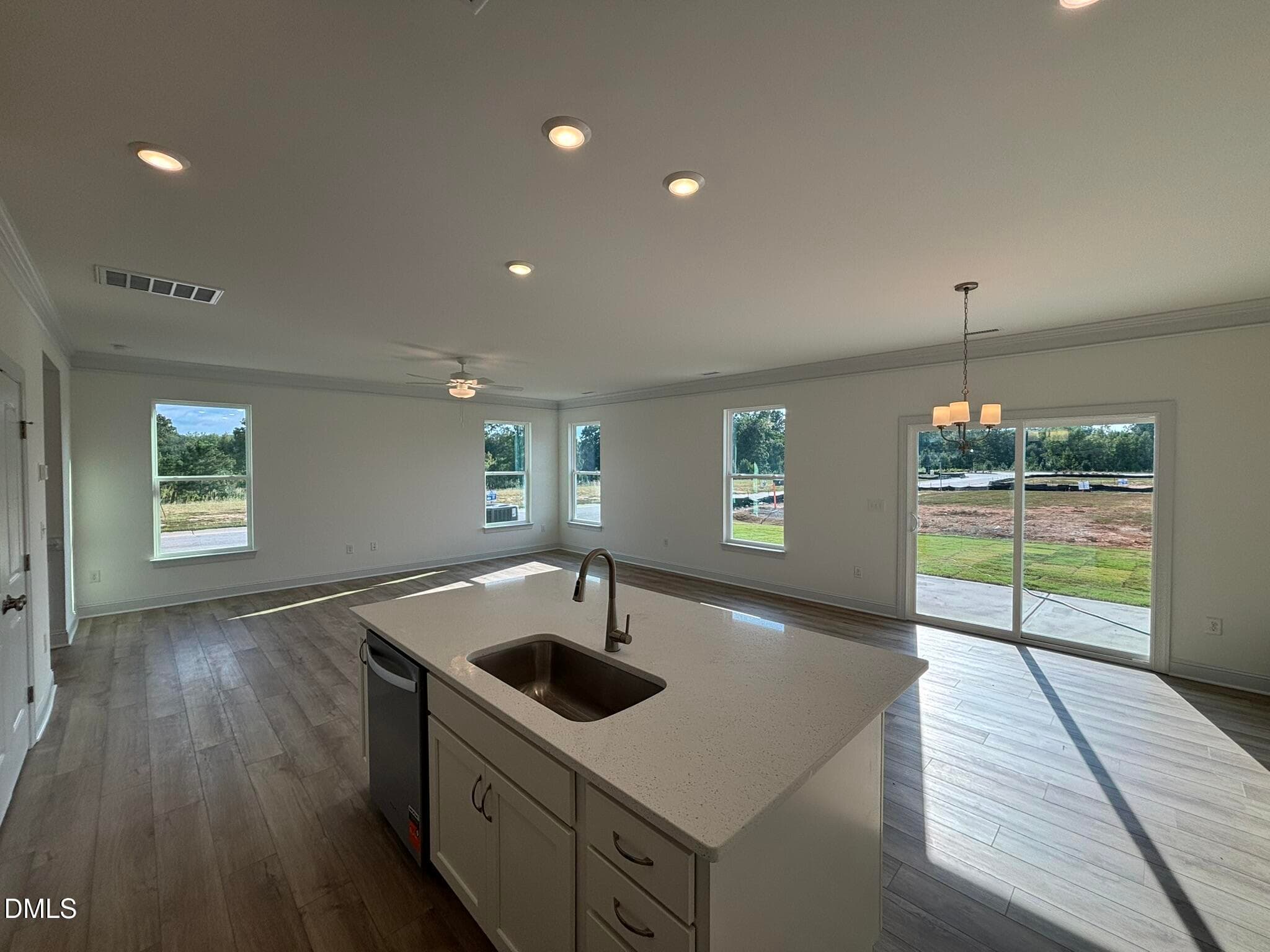 Kitchen into Family Room - 9 Steppe Way, Garner, NC 27529