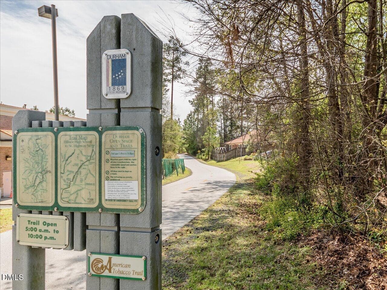 69-Nearby TobaccoTrail - 7 Kings Mount Court, Durham, NC 27713