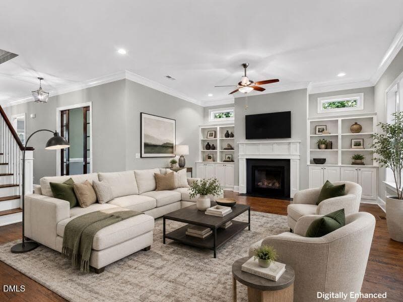 living room - 7108 Carries Reach Way, Raleigh, NC 27614