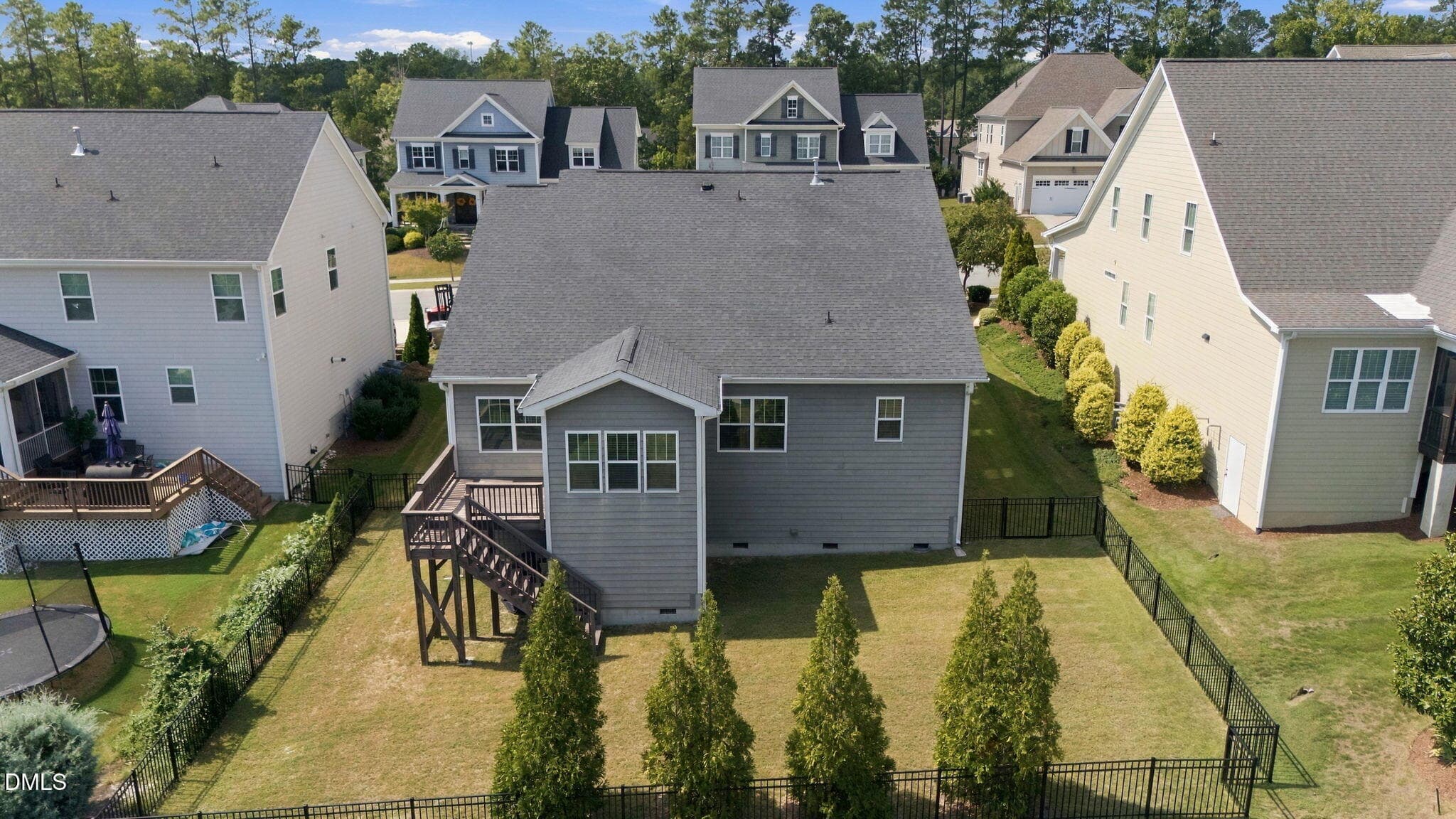 Back Exterior - 424 Kings Glen Way, Wake Forest, NC 27587