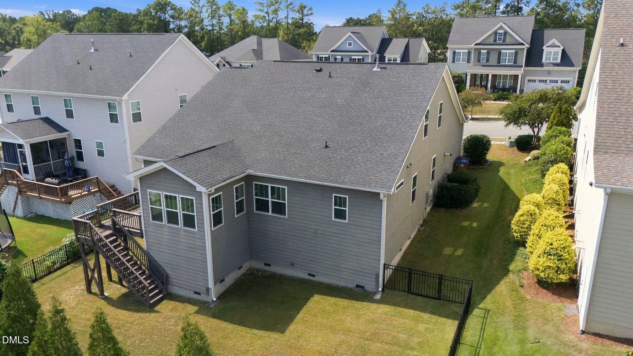 Back Exterior - 424 Kings Glen Way, Wake Forest, NC 27587