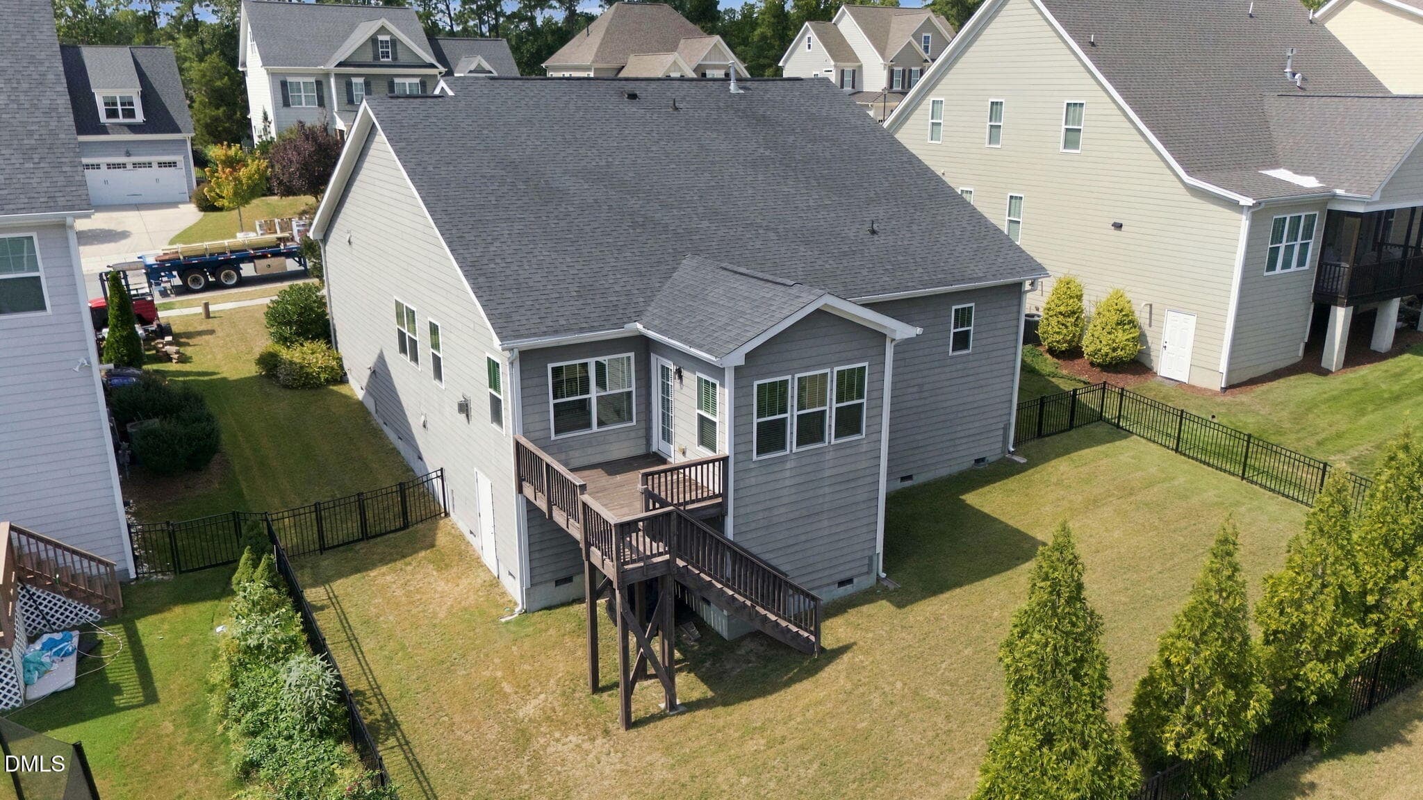 Back Exterior - 424 Kings Glen Way, Wake Forest, NC 27587