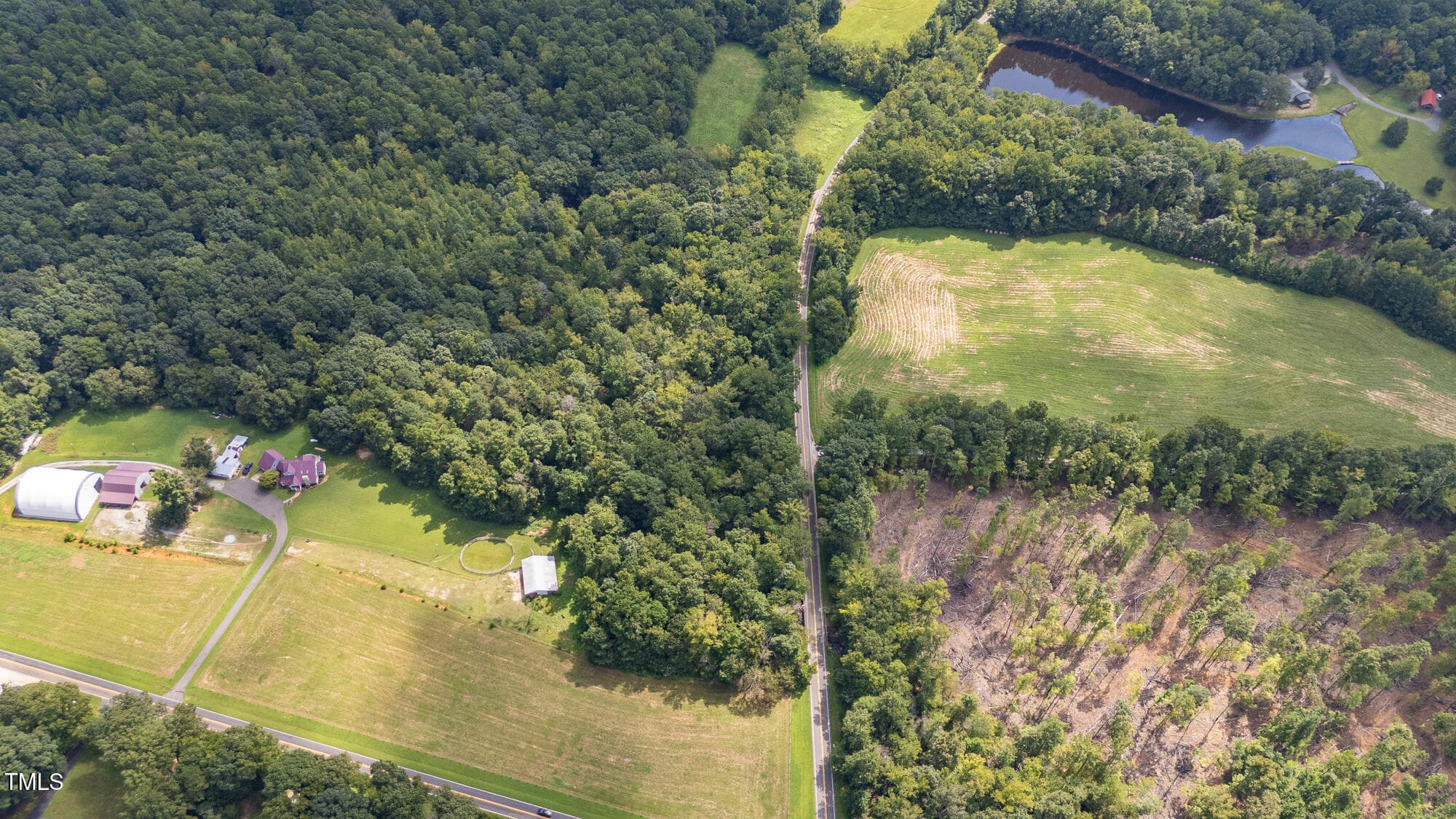 Schley Road-LOT-Drone-8 - Lot 1 Schley Road, Hillsborough, NC 27278, Hillsborough