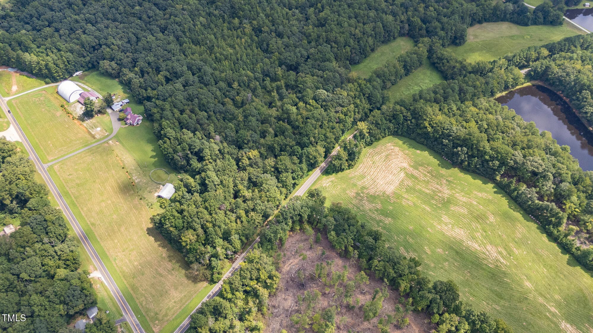 Schley Road-LOT-Drone-9 - Lot 1 Schley Road, Hillsborough, NC 27278, Hillsborough