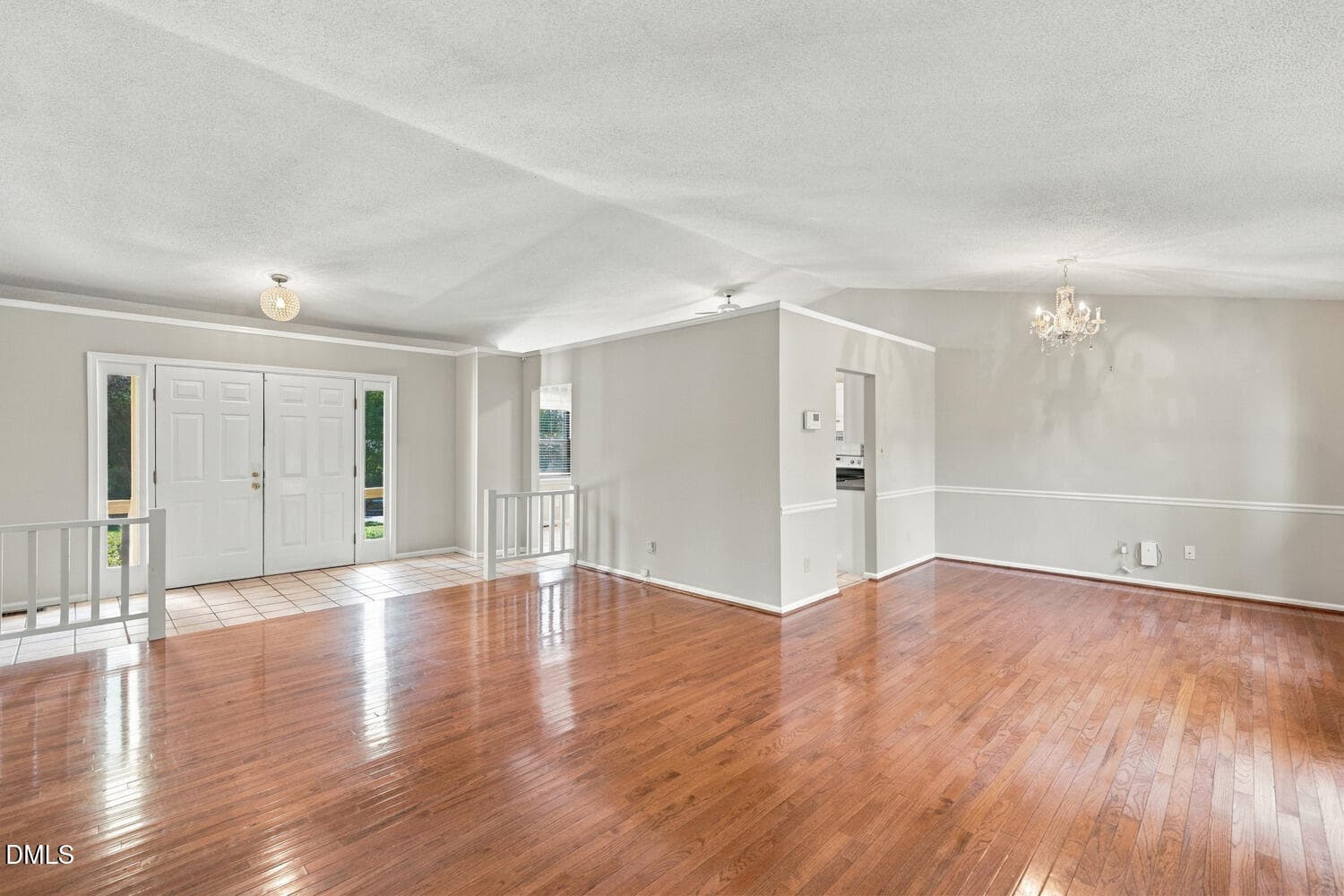 Living Room/Dining Room - 5609 Groomsbridge Court, Raleigh, NC 27612