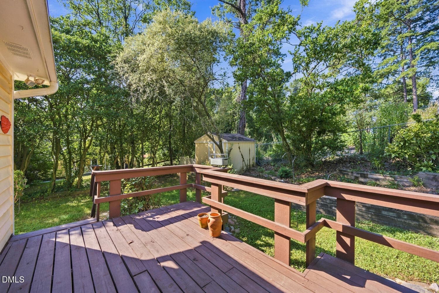 Backyard Deck - 5609 Groomsbridge Court, Raleigh, NC 27612