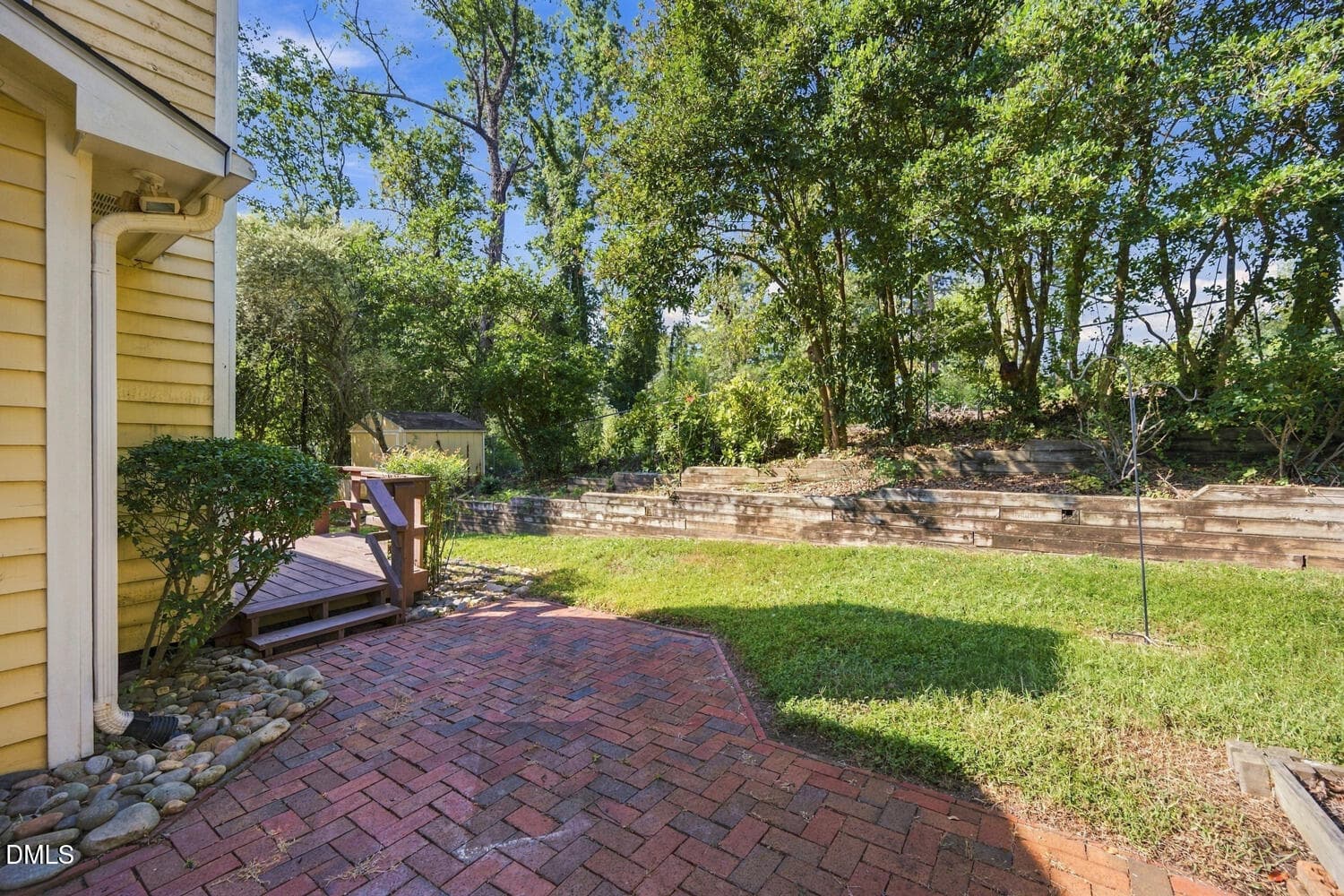 Backyard Patio - 5609 Groomsbridge Court, Raleigh, NC 27612