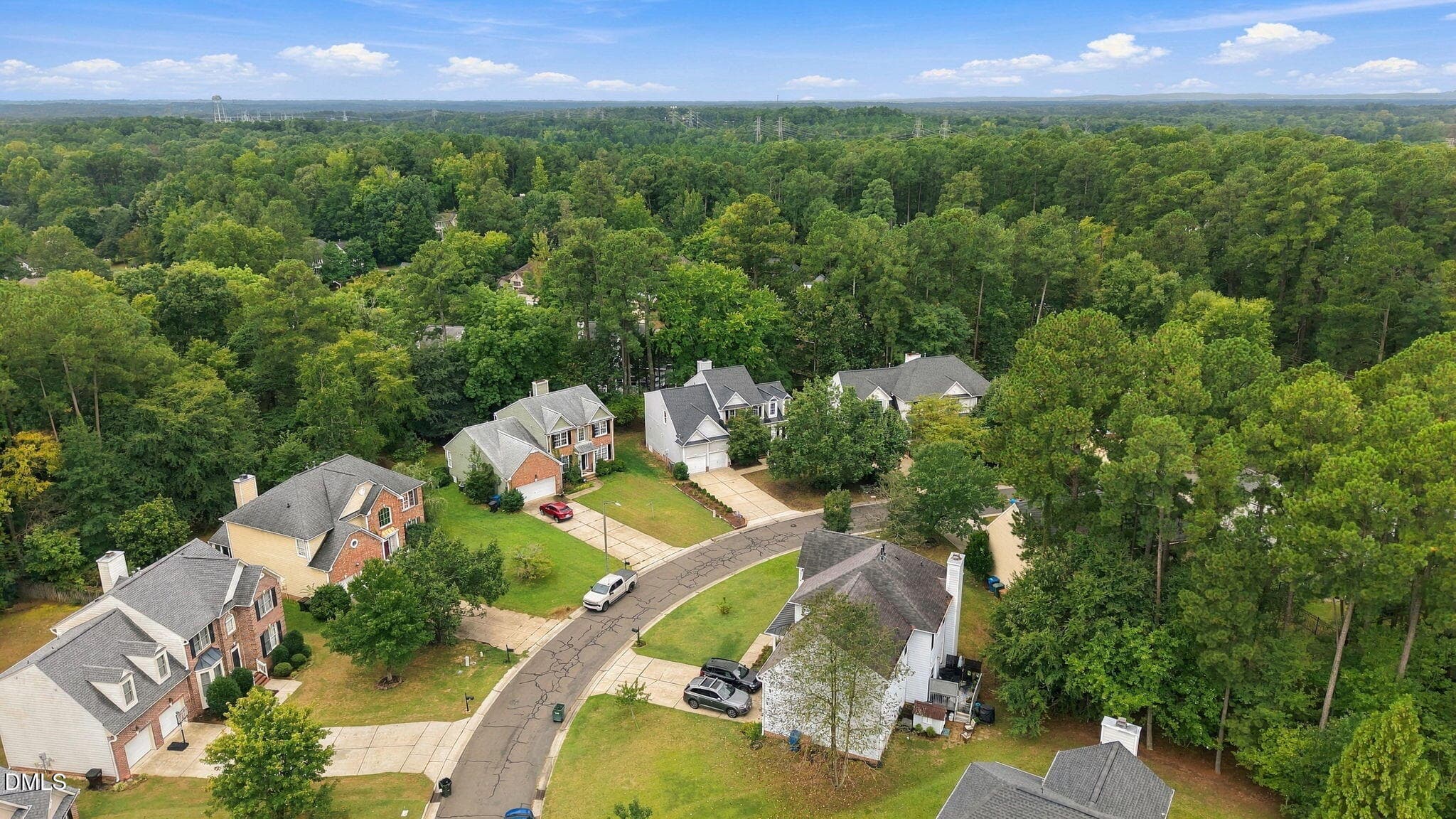 Aerial View - 6 Sydenham Road, Durham, NC 27713