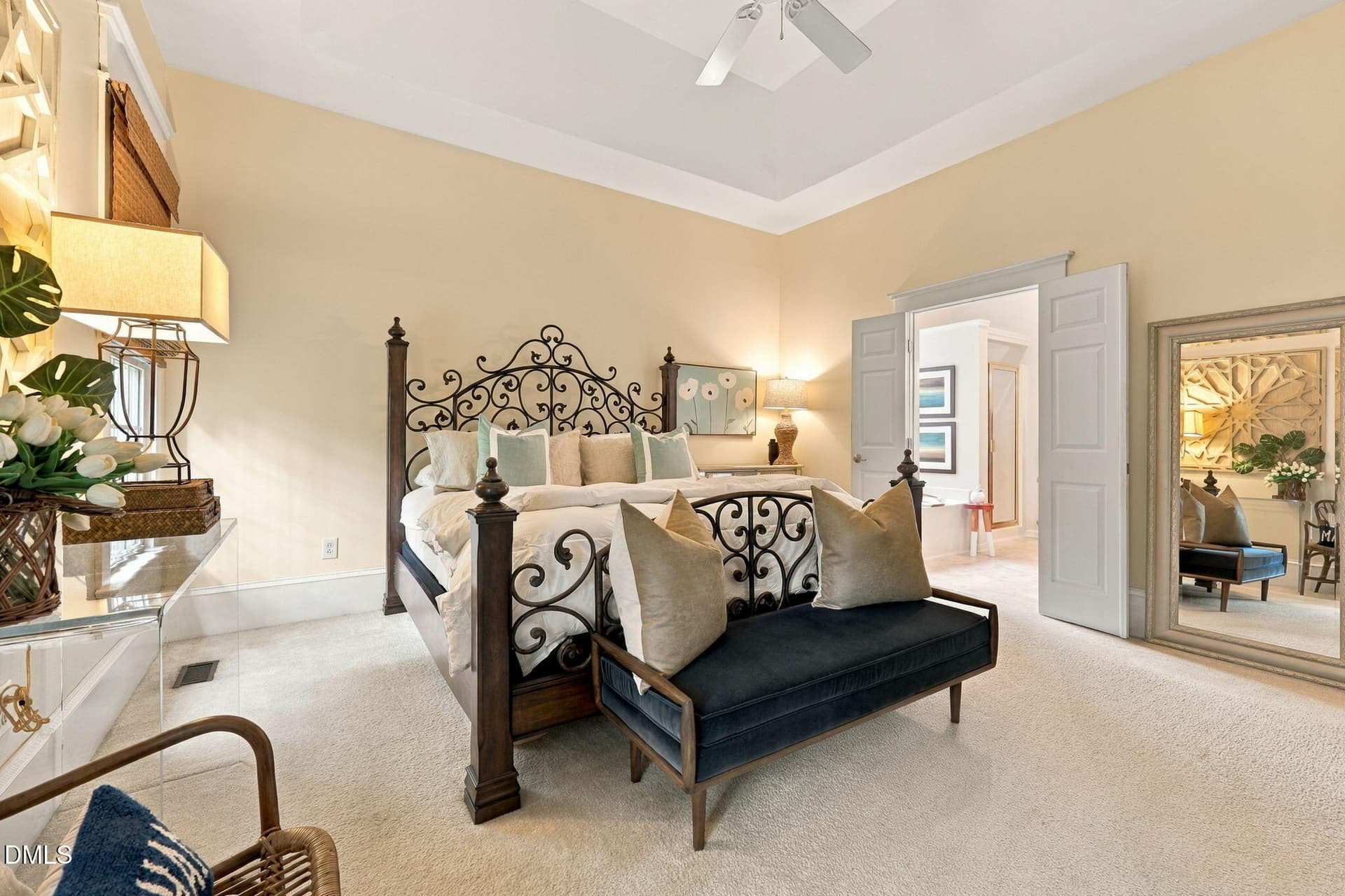 First Floor Primary Bedroom - 6 Sydenham Road, Durham, NC 27713
