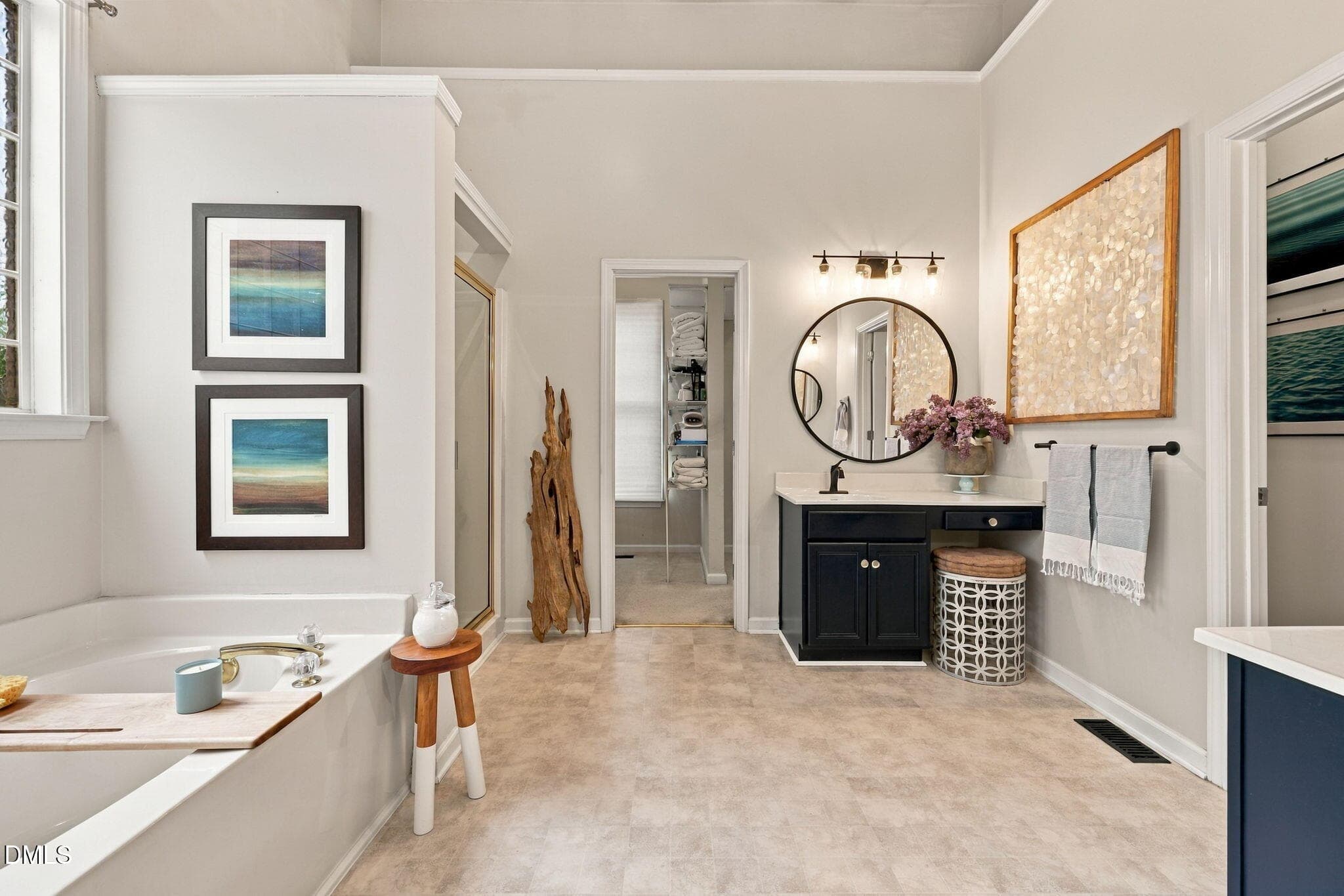 First Floor Primary Bathroom - 6 Sydenham Road, Durham, NC 27713