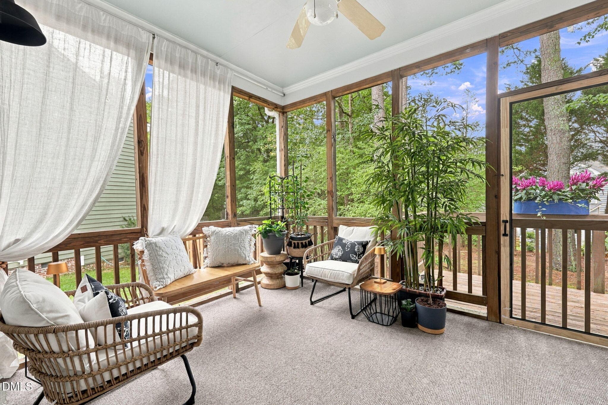 Screened Porch - 6 Sydenham Road, Durham, NC 27713