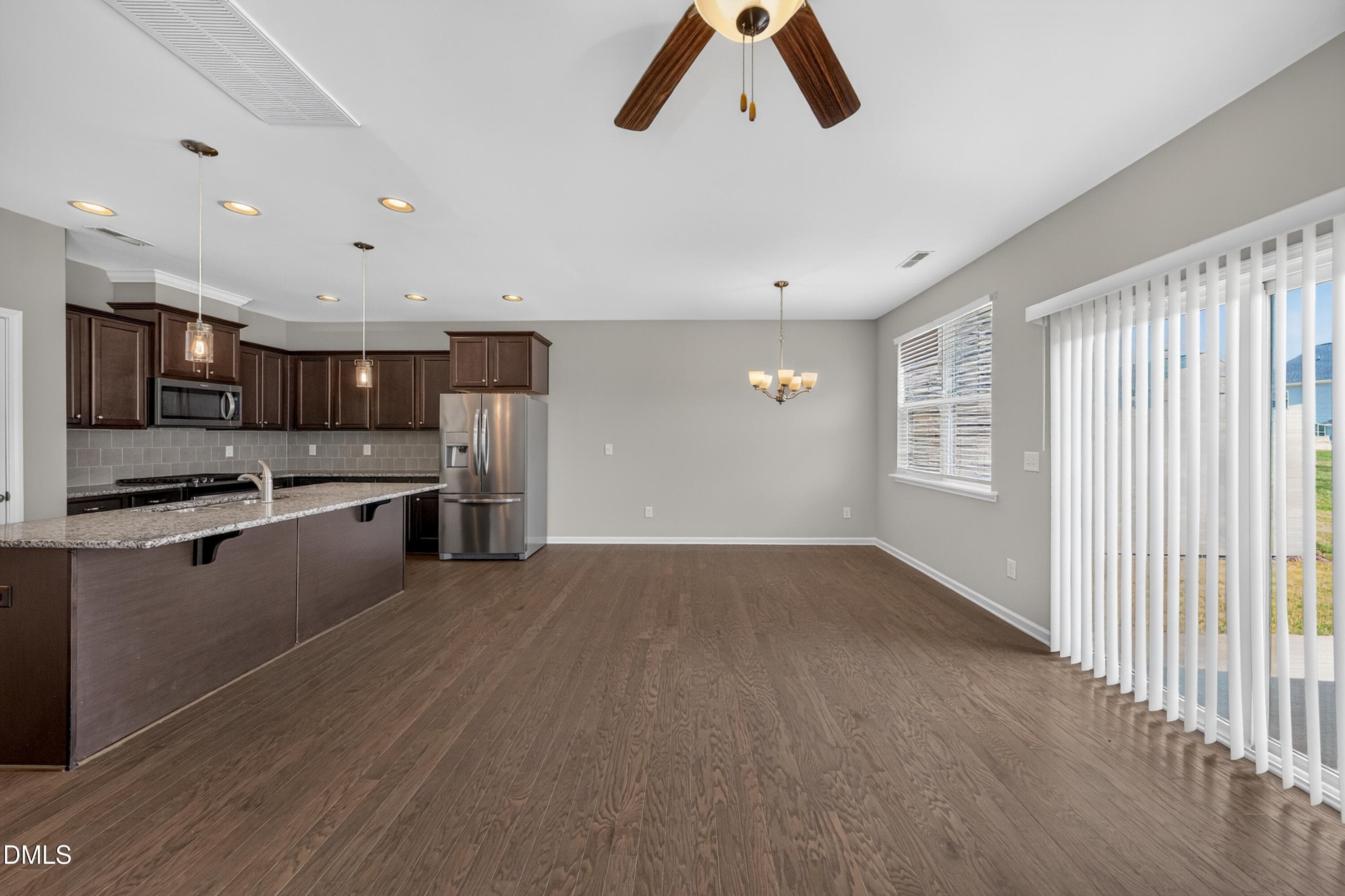 Living/Dining - 104 Zante Currant Road, Durham, NC 27703