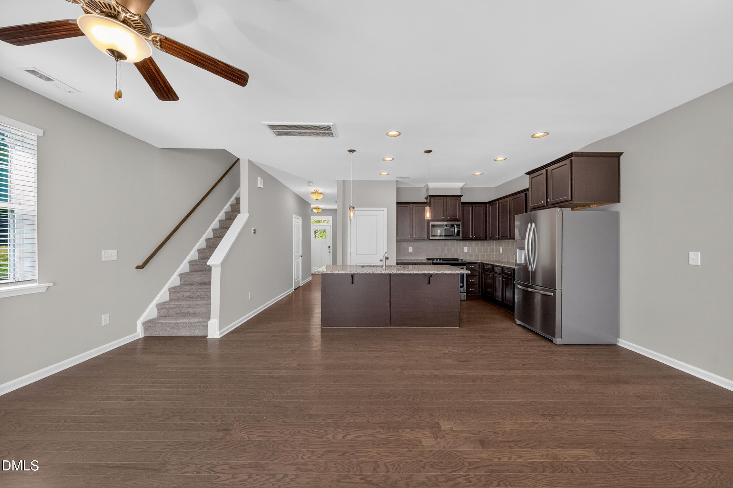 Living/Dining - 104 Zante Currant Road, Durham, NC 27703