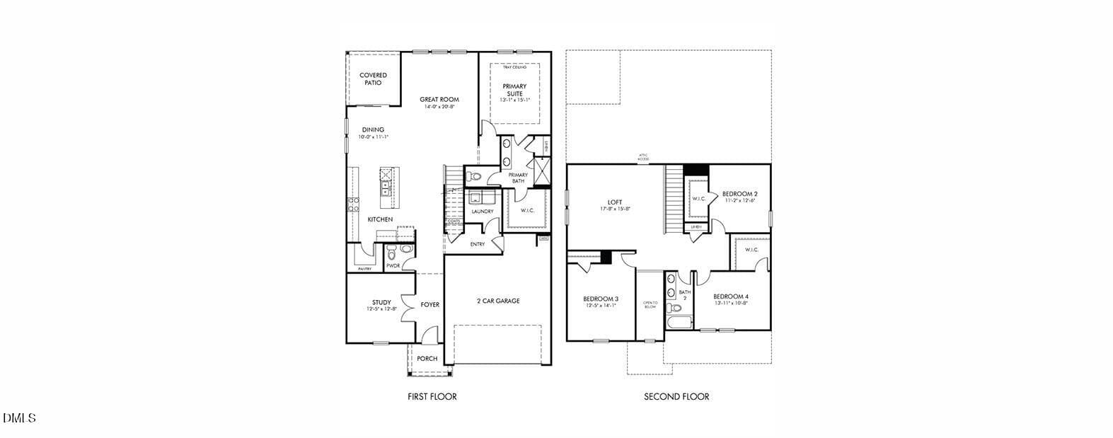 Floorplan - 404 Karlov Road, Garner, NC 27529