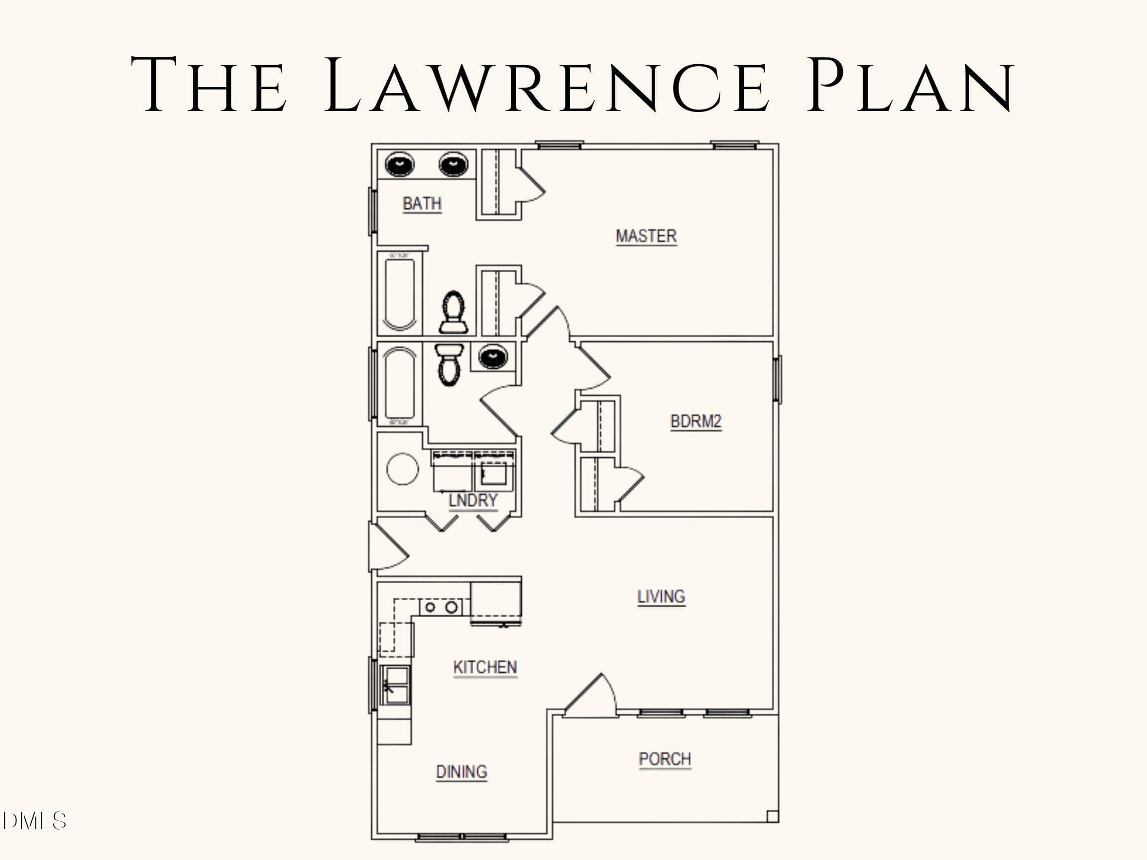 Lawrence Left Floor Plan No Storage - 225 N Boddie Street, Nashville, NC 27856