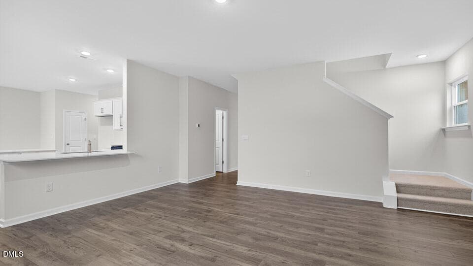 Living Room & Stairwell - 535 Ashley Run, Sanford, NC 27330