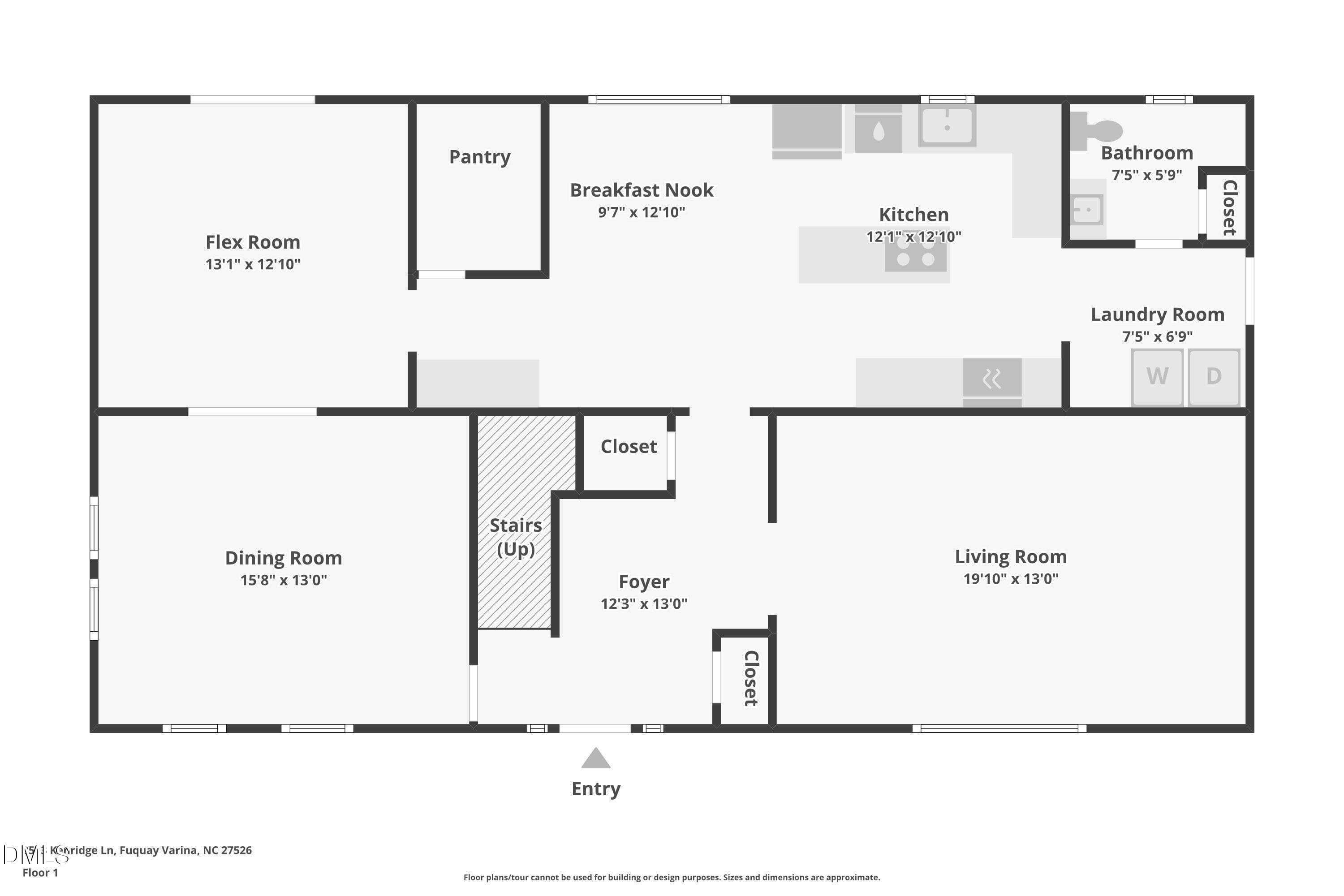 1-floor-1 - 8513 Kenridge Lane, Fuquay Varina, NC 27526