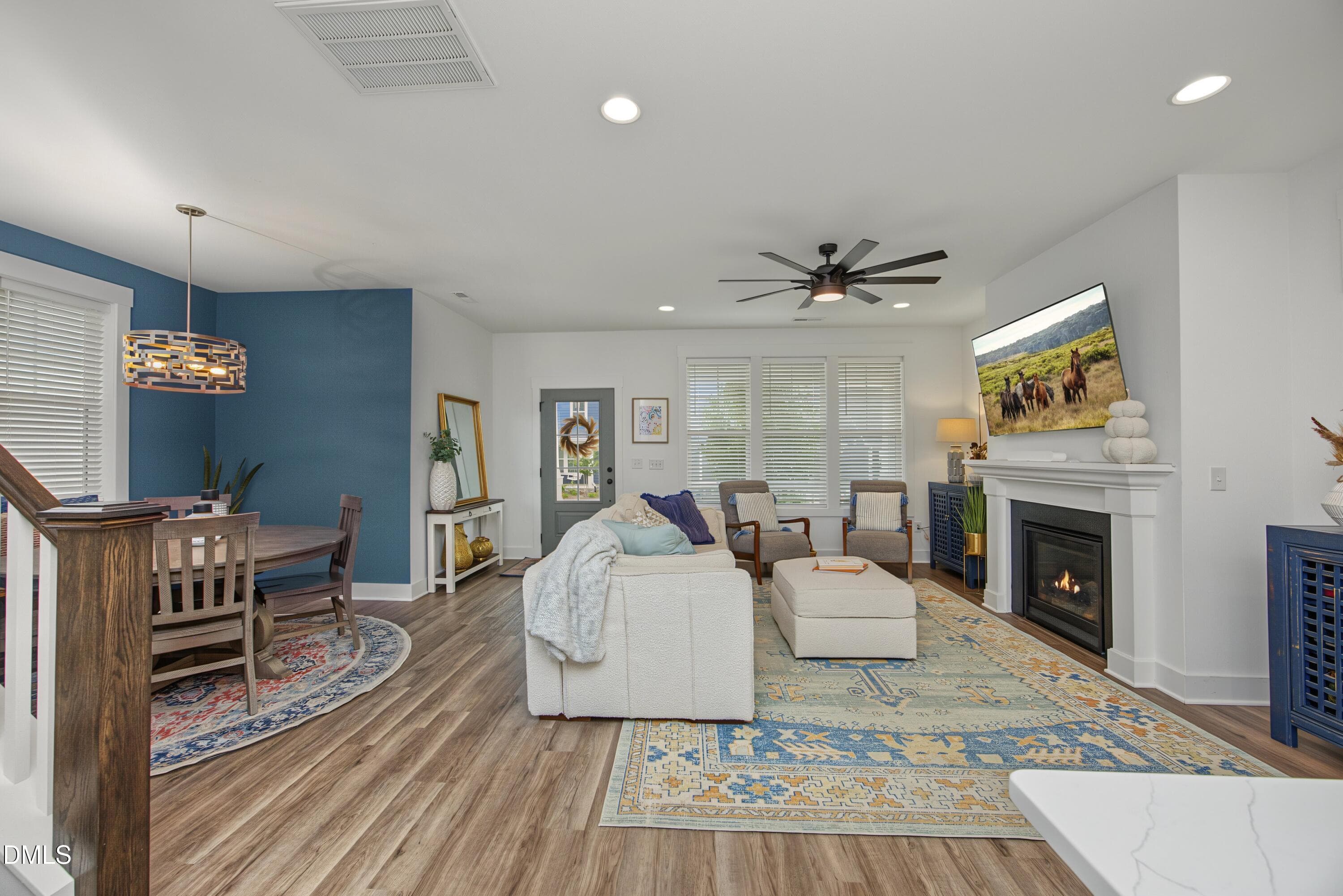 12LivingDining - 1611 Sandy Prairie Drive, Wendell, NC 27591