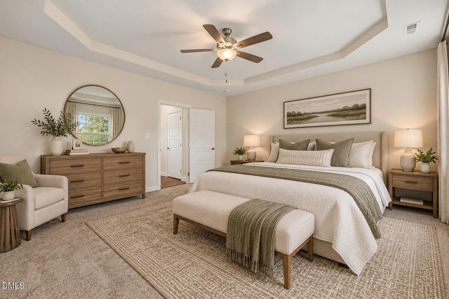 Virtually staged owners suite - 105 Burnello Court (lot 217), Princeton, NC 27569