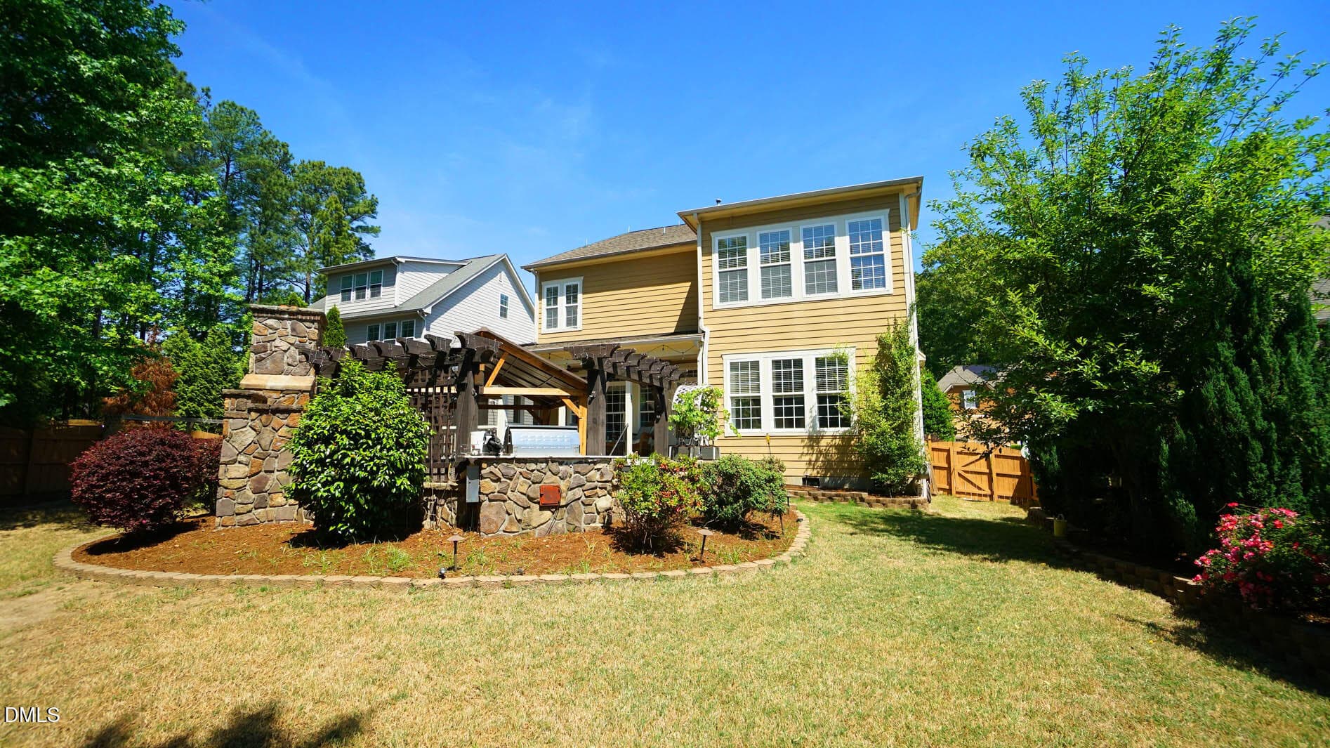 Back of Home - 8607 Stonechase Drive, Raleigh, NC 27613