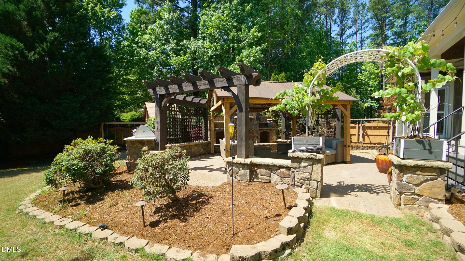 Backyard - 8607 Stonechase Drive, Raleigh, NC 27613
