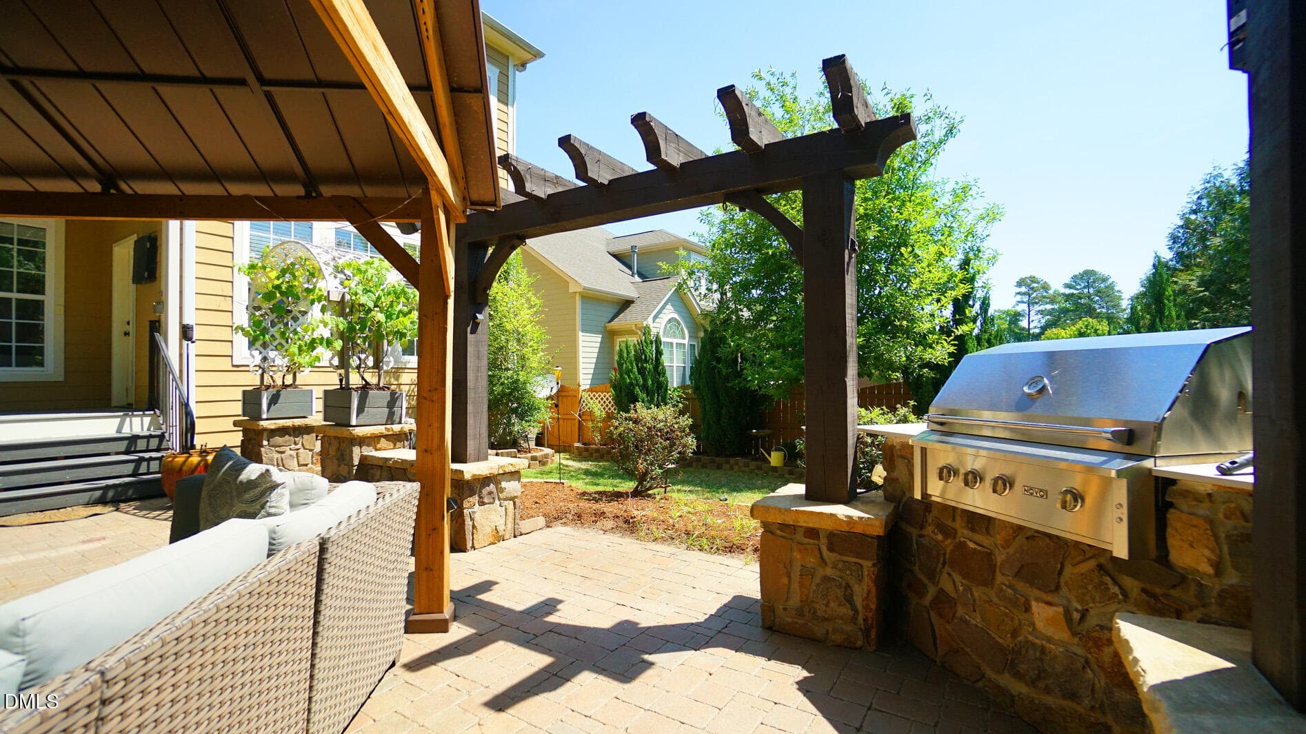 Backyard - 8607 Stonechase Drive, Raleigh, NC 27613