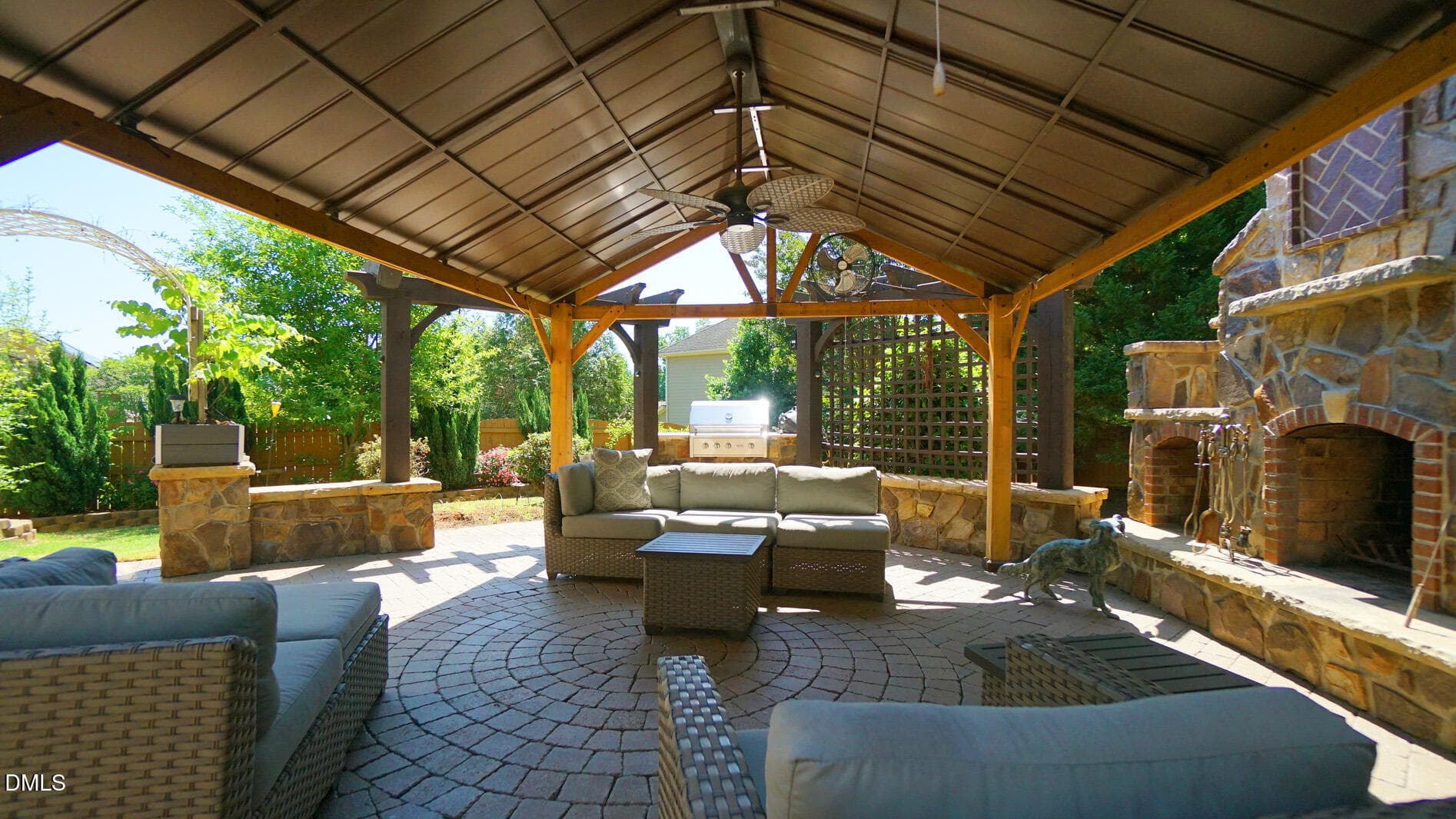 Gazebo - 8607 Stonechase Drive, Raleigh, NC 27613