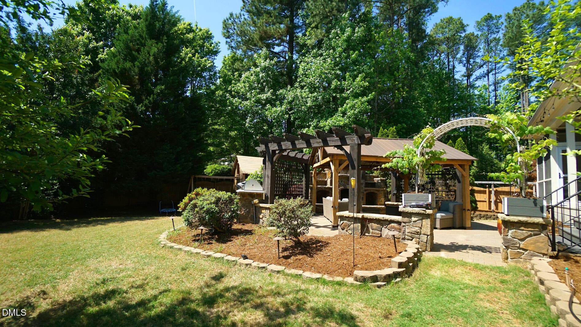 Backyard - 8607 Stonechase Drive, Raleigh, NC 27613