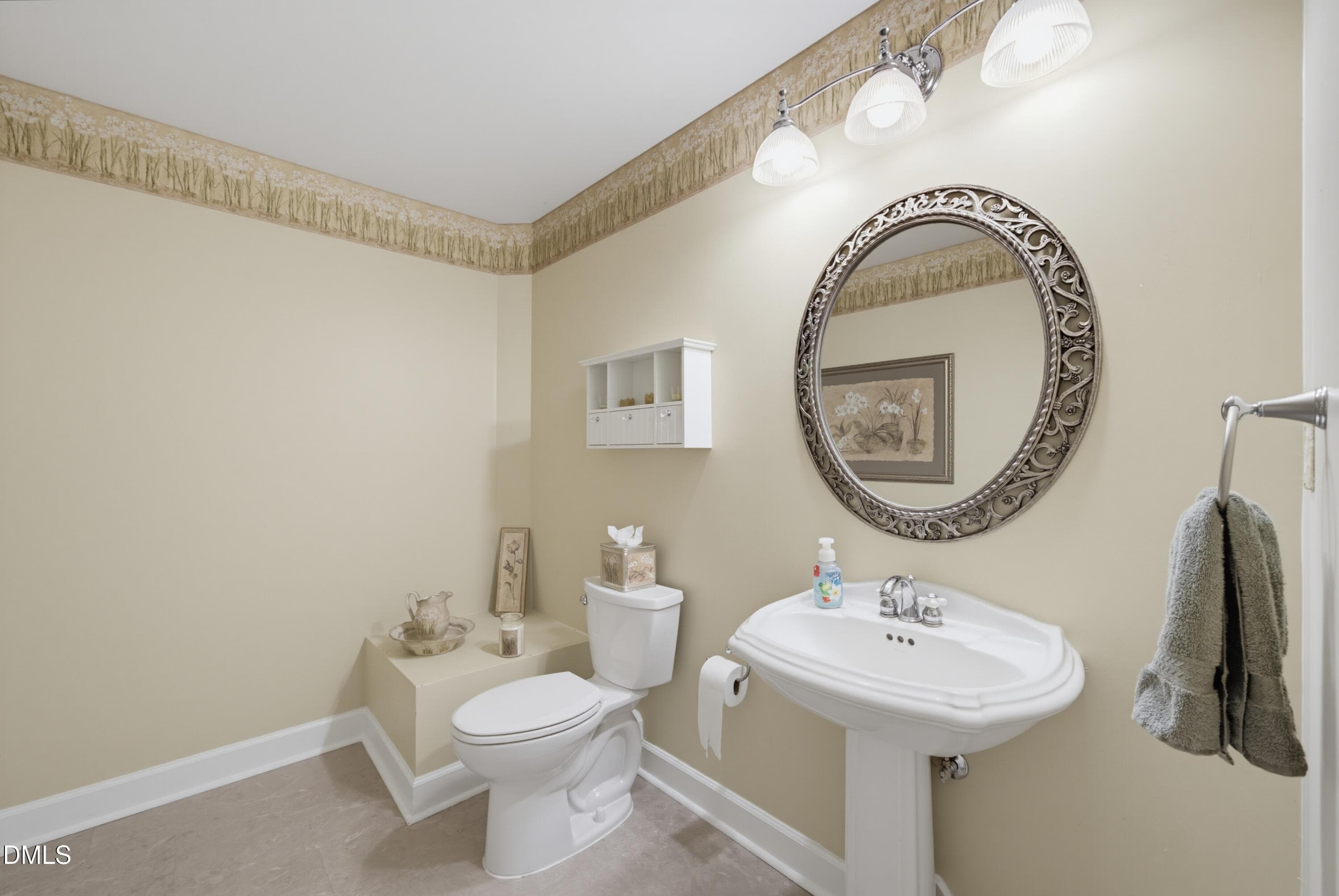 Basement half bath & plumbed for shower - 1105 Erins Way Lane, Raleigh, NC 27614