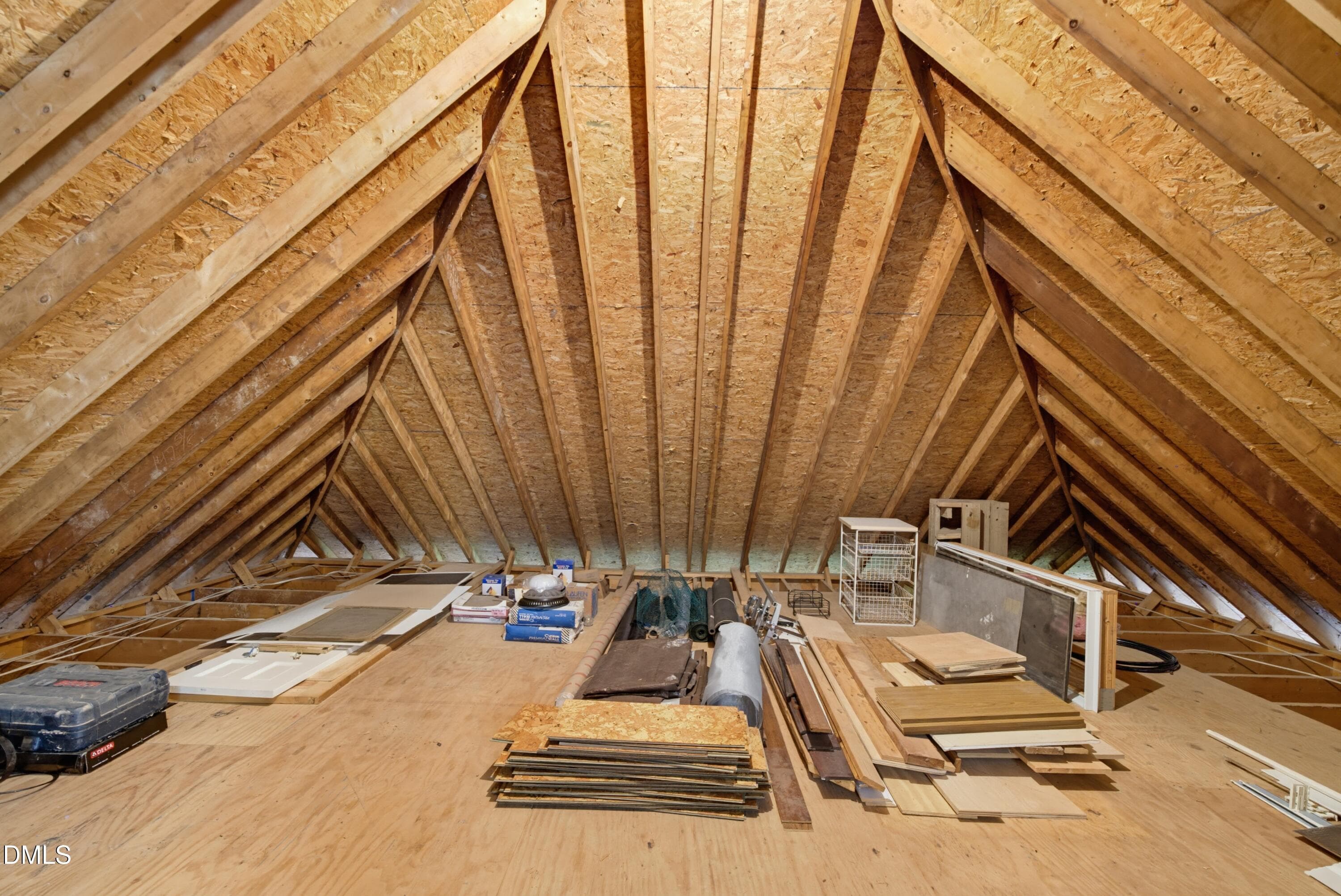 Unfinished Bonus Room - 1105 Erins Way Lane, Raleigh, NC 27614