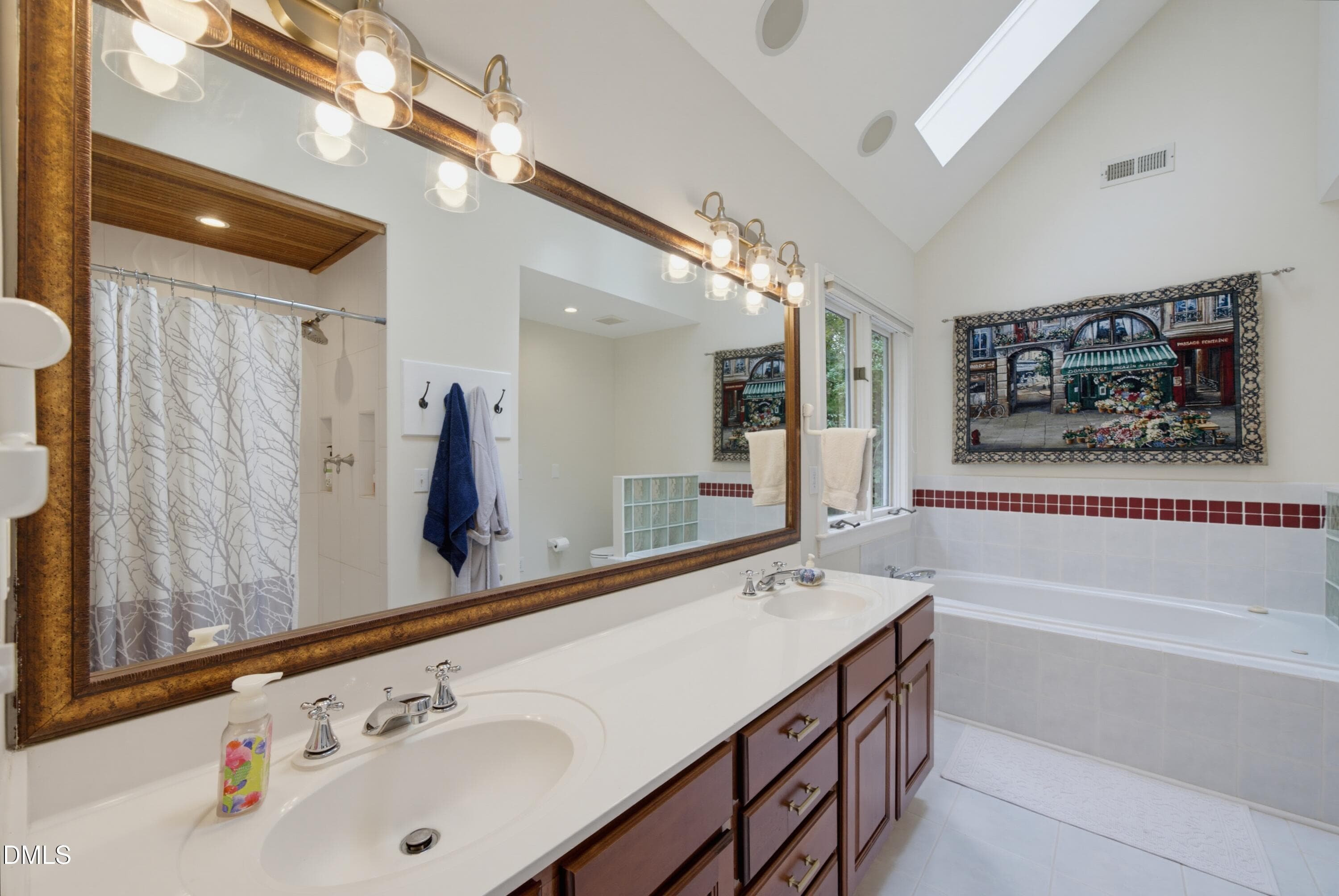 Owner's Bath with separate shower - 1105 Erins Way Lane, Raleigh, NC 27614