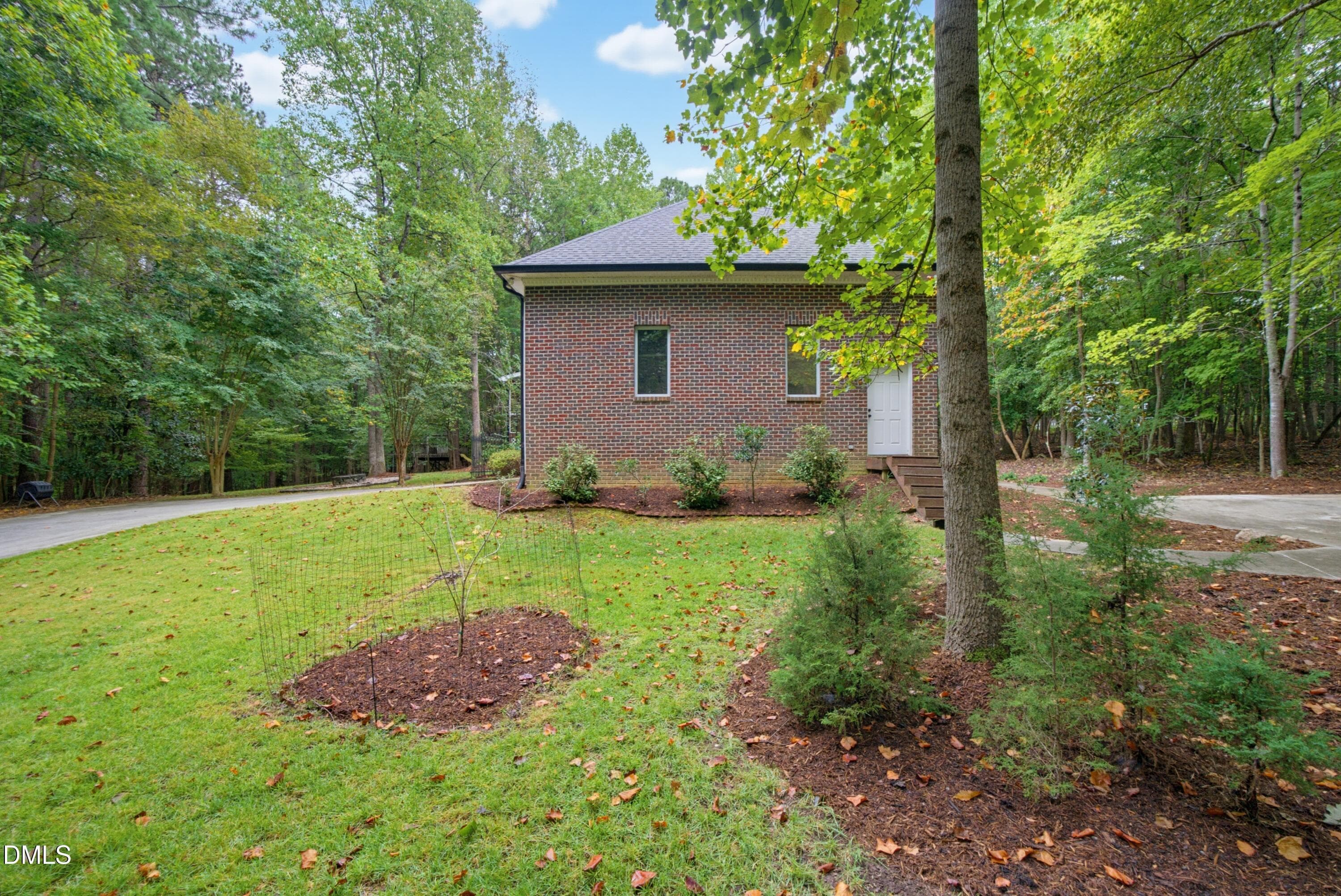 North side of house - 1105 Erins Way Lane, Raleigh, NC 27614