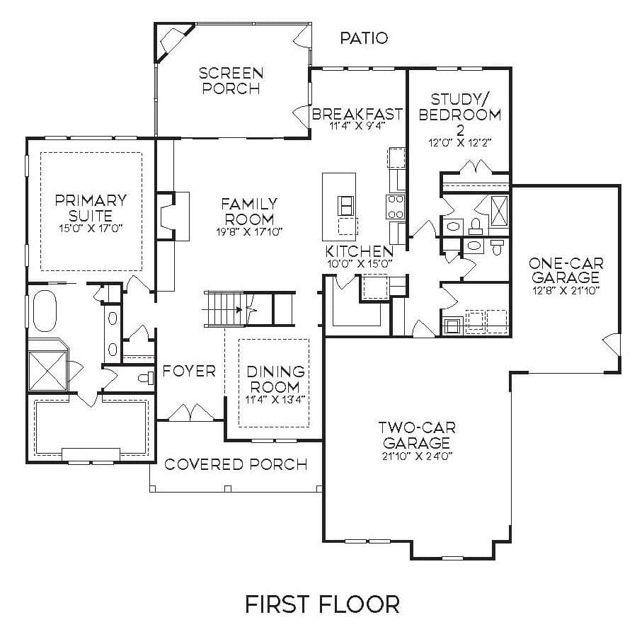 1st Floor .jpg - 8221 Harmony Meadow Way, Youngsville, NC 27596, Youngsville