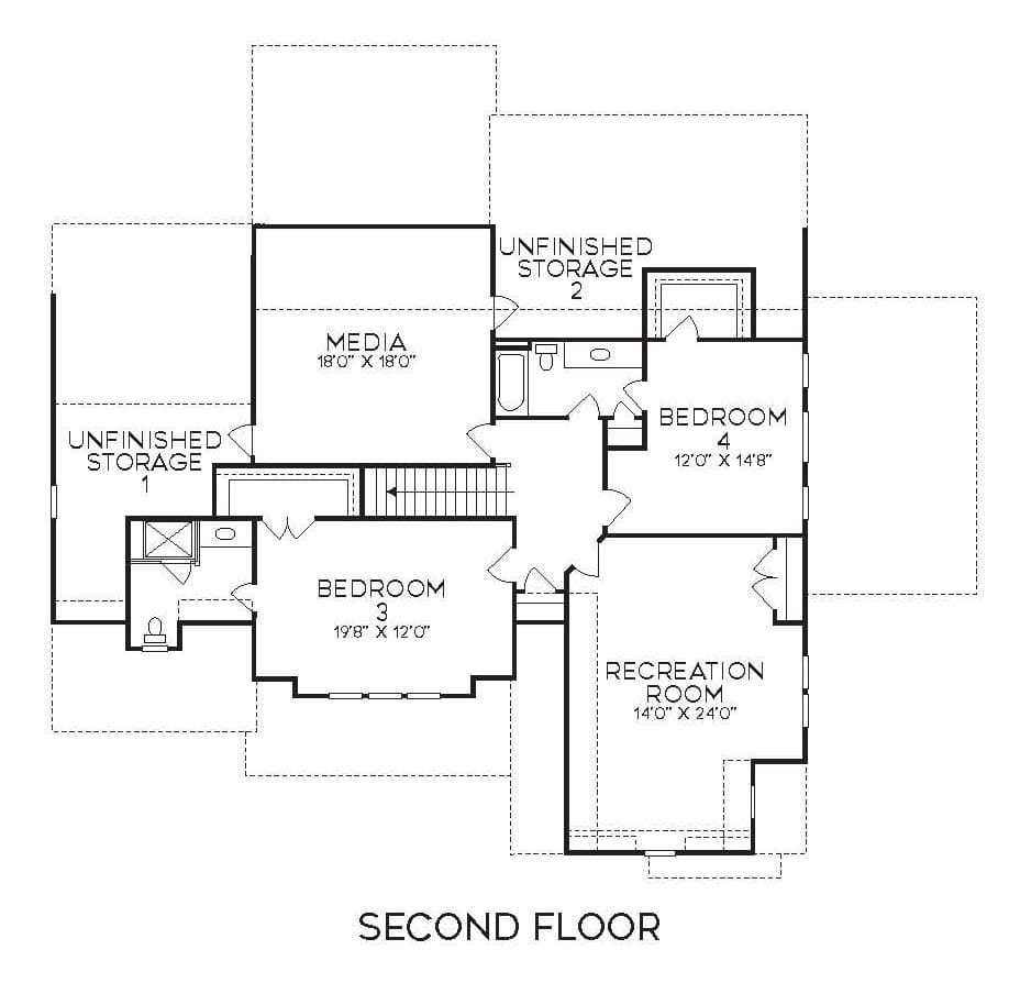 2nd Floor.jpg - 8221 Harmony Meadow Way, Youngsville, NC 27596, Youngsville