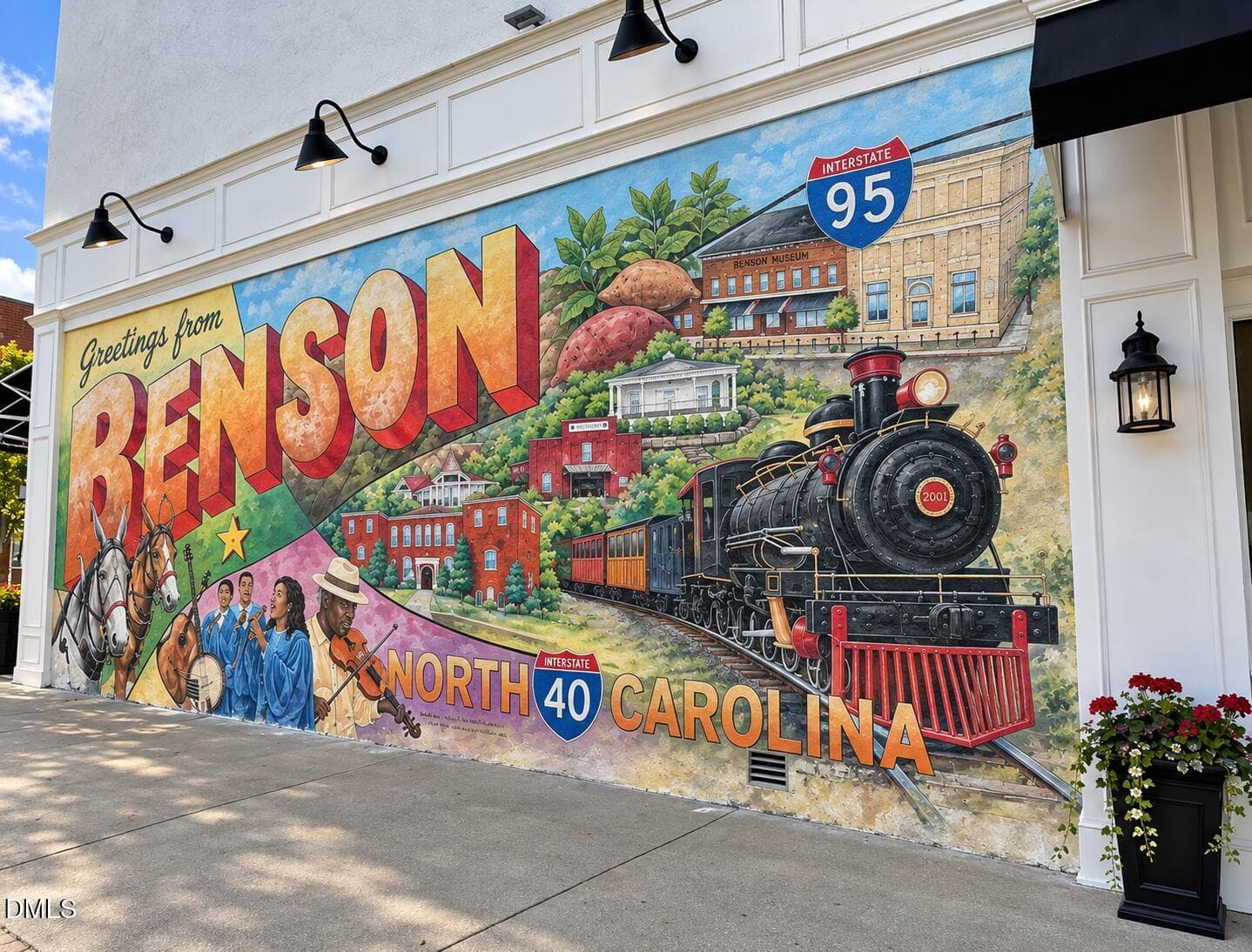 Benson Murual Photo - 18 Cedar Run Court, Benson, NC 27504