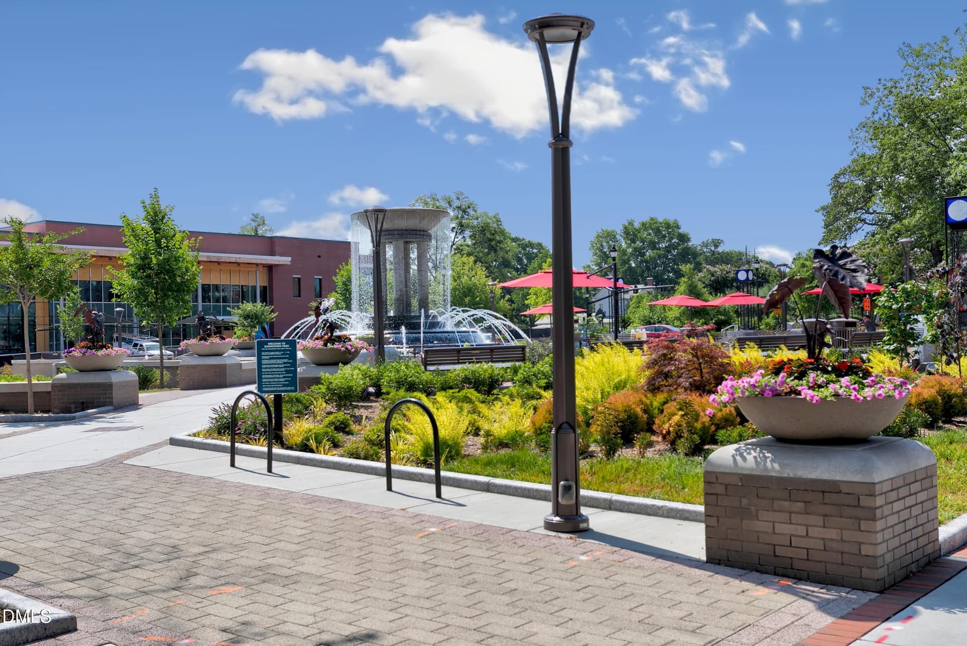 Downton Cary's famous fountain! - 107 Whitehall Way, Cary, NC 27511